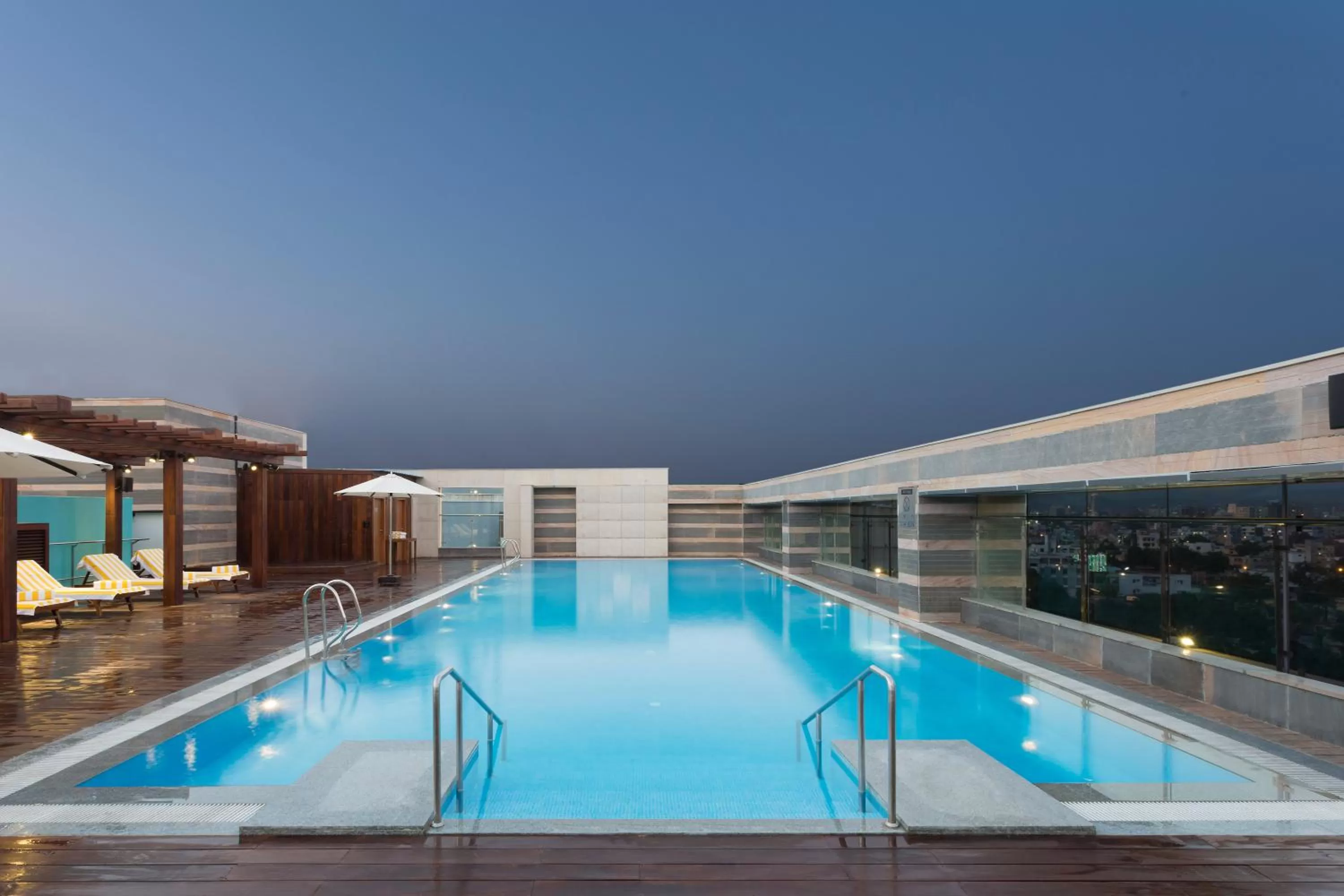 Swimming pool in Holiday Inn Jaipur City Centre by IHG