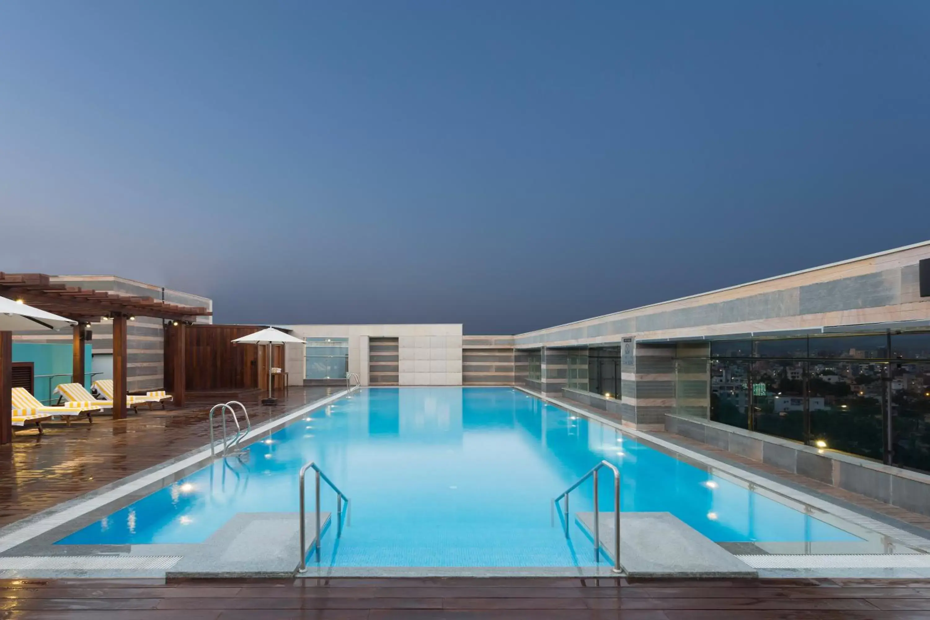 Swimming pool in Holiday Inn Jaipur City Centre by IHG Swimming pool in Holiday Inn Jaipur City Centre by IHG