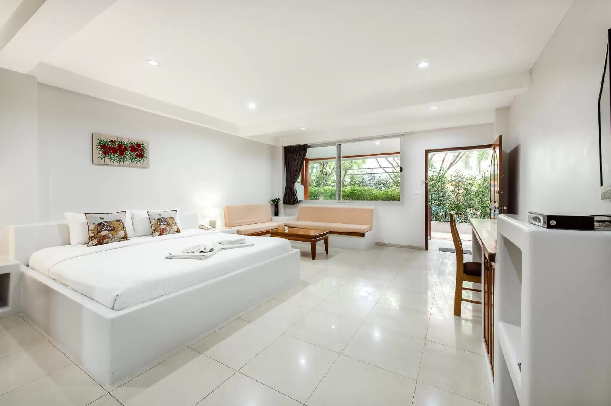 Bed in Prinz Garden Villa