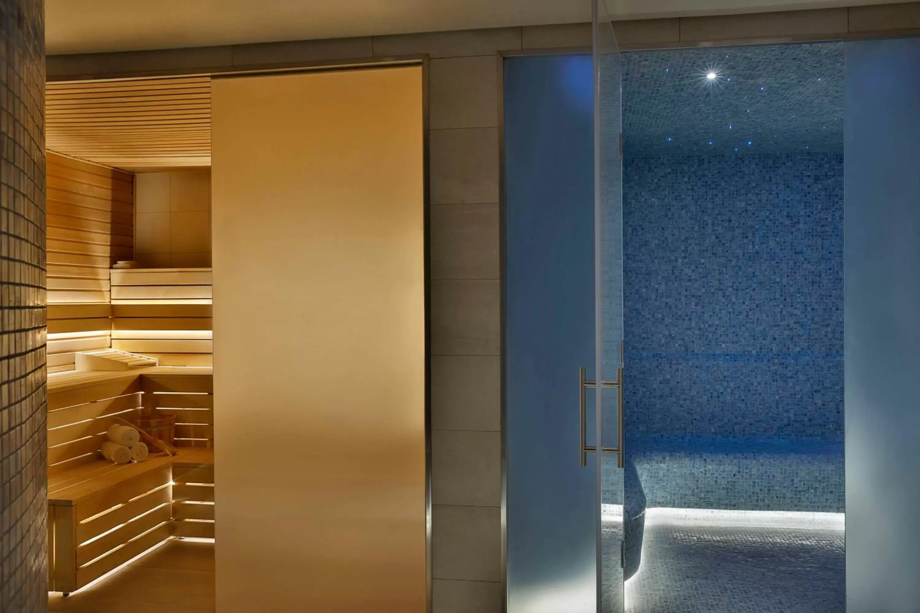Spa and wellness centre/facilities, Bathroom in Hilton Abu Dhabi Yas Island