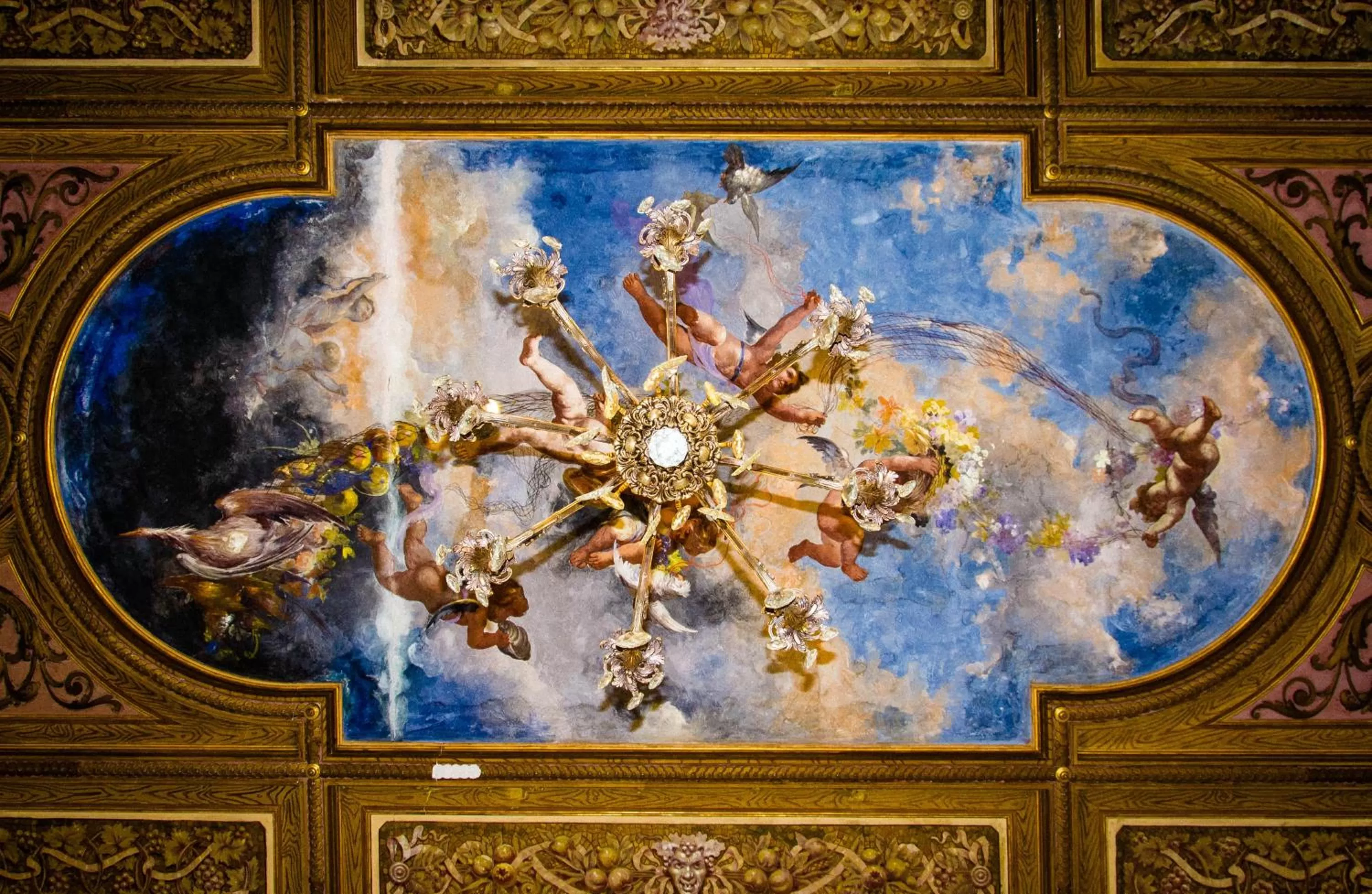 Decorative detail in Antica Dimora Caruso