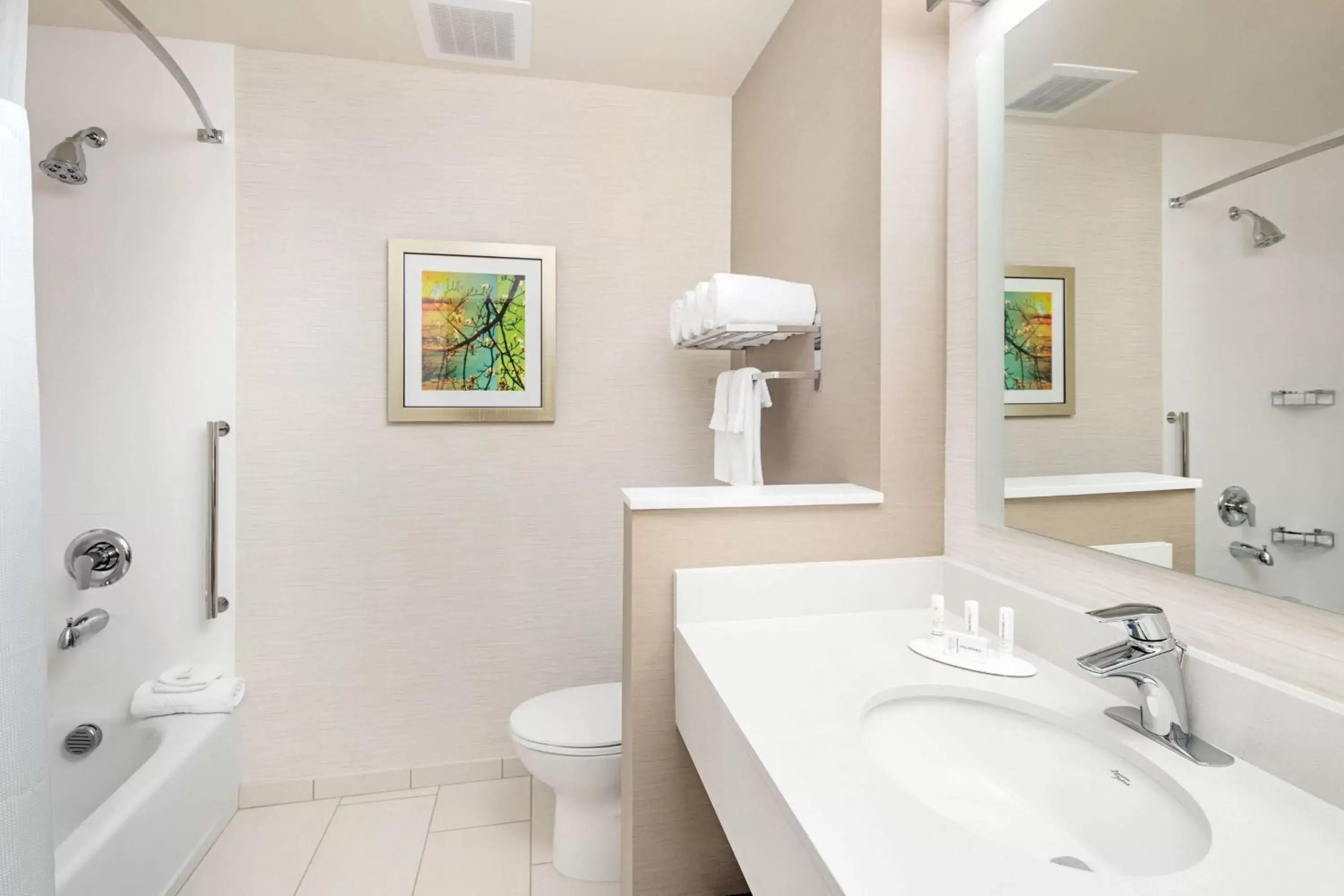Bathroom in Fairfield Inn & Suites by Marriott North Bergen