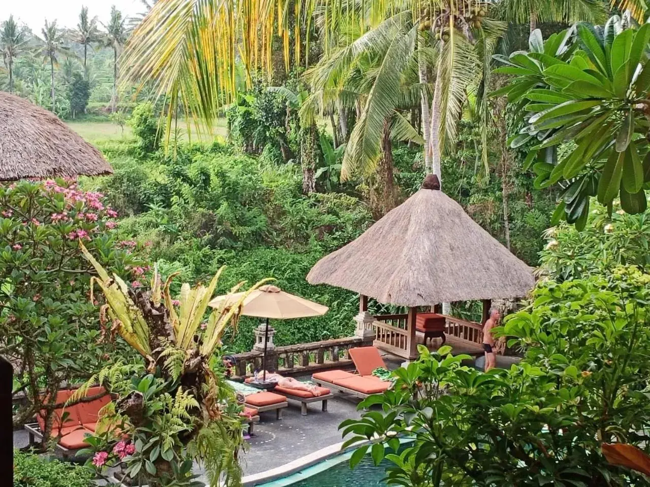 Garden view in Kori Ubud Resort, Restaurant & Spa