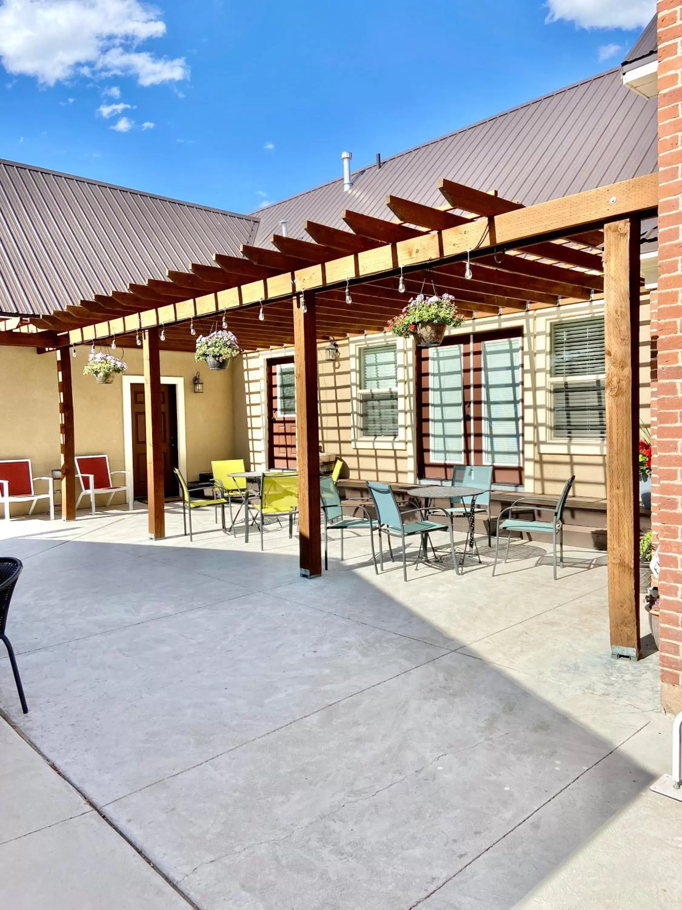 Patio, Property Building in The Panguitch House