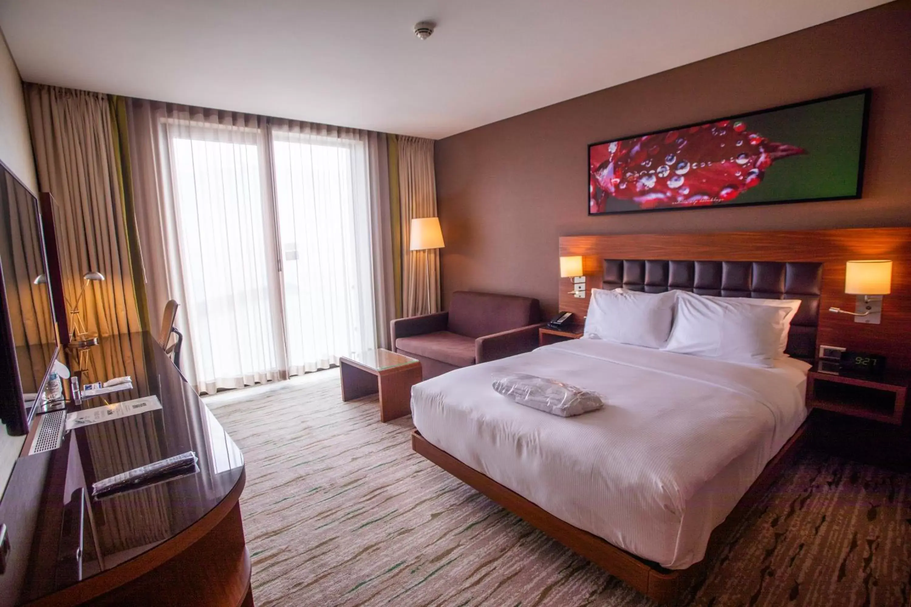 Bed in DoubleTree by Hilton Trabzon