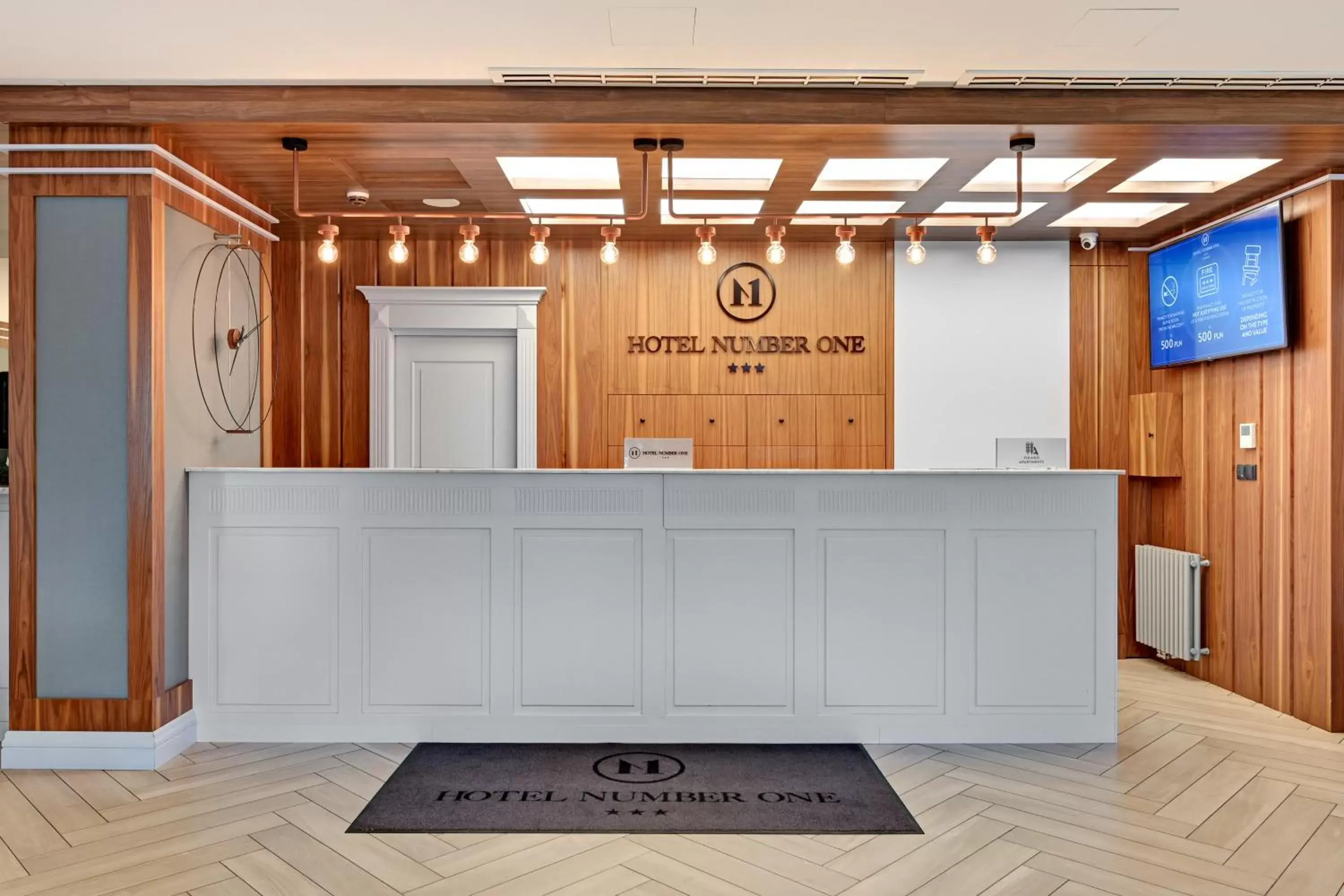 Property logo or sign, Lobby/Reception in HOTEL NUMBER ONE BY GRANO Gdańsk