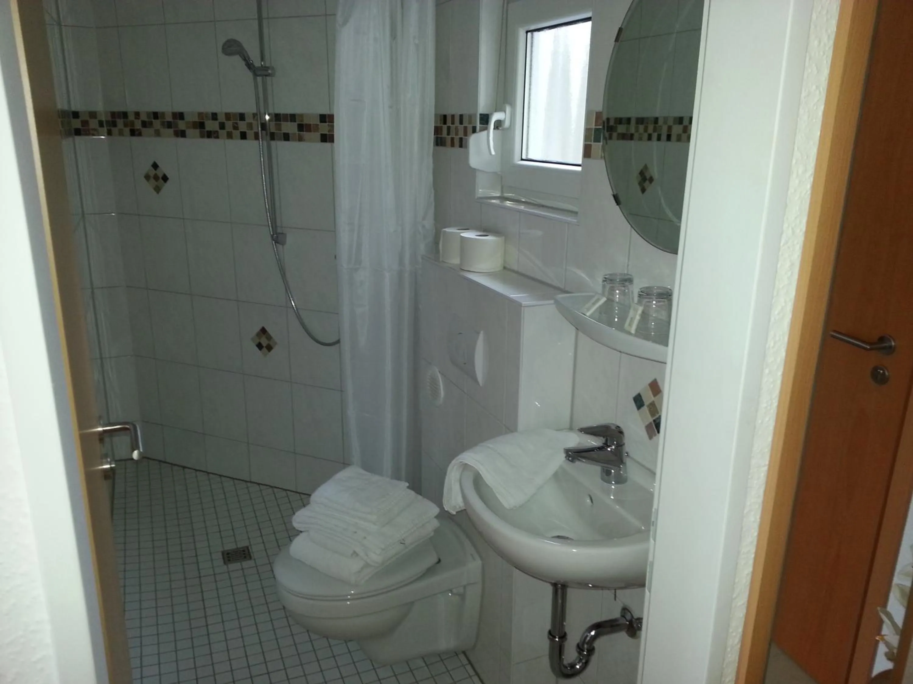 Bathroom in Hotel Am Kamin