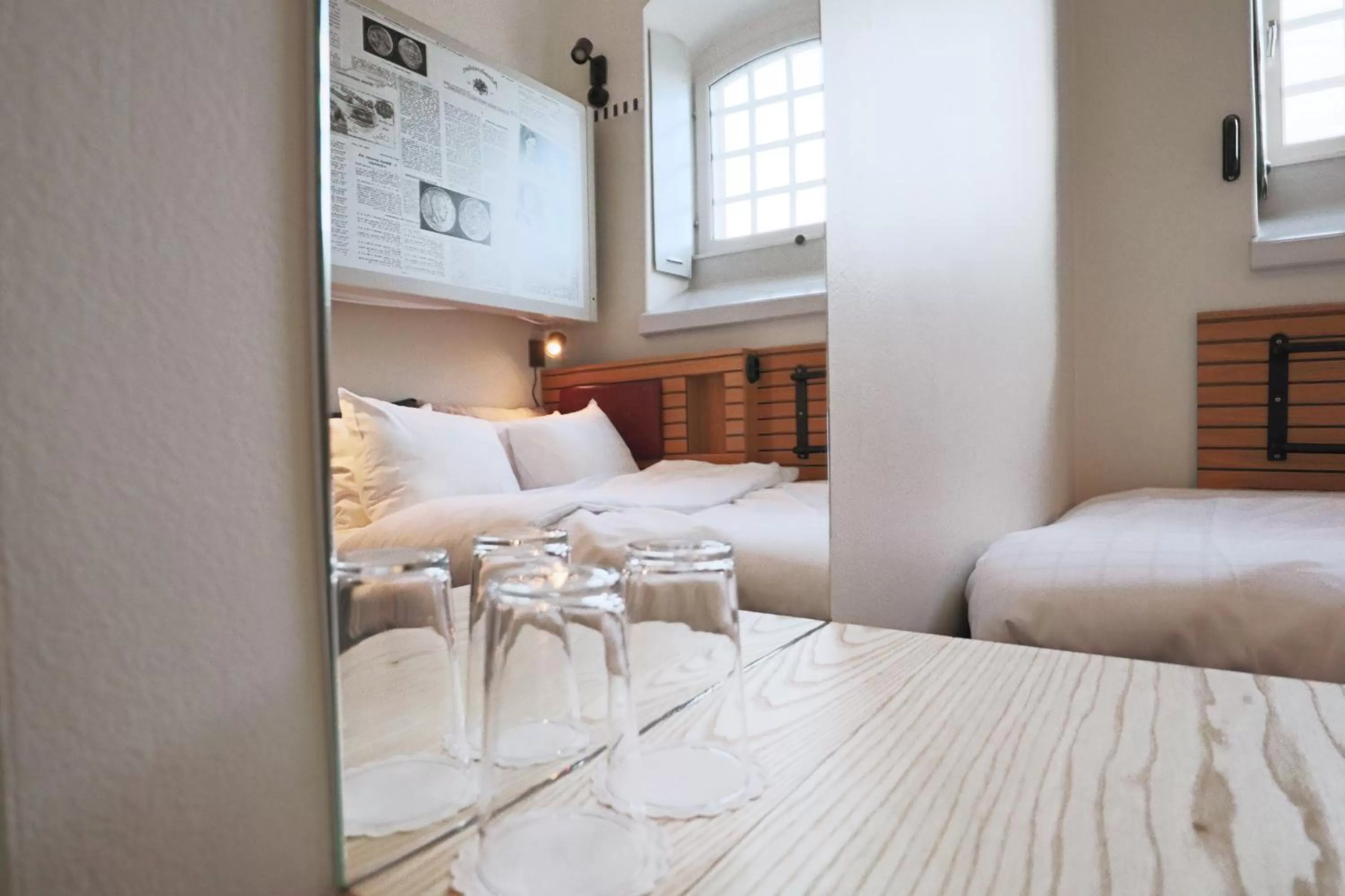 Bed in Långholmen Hotell