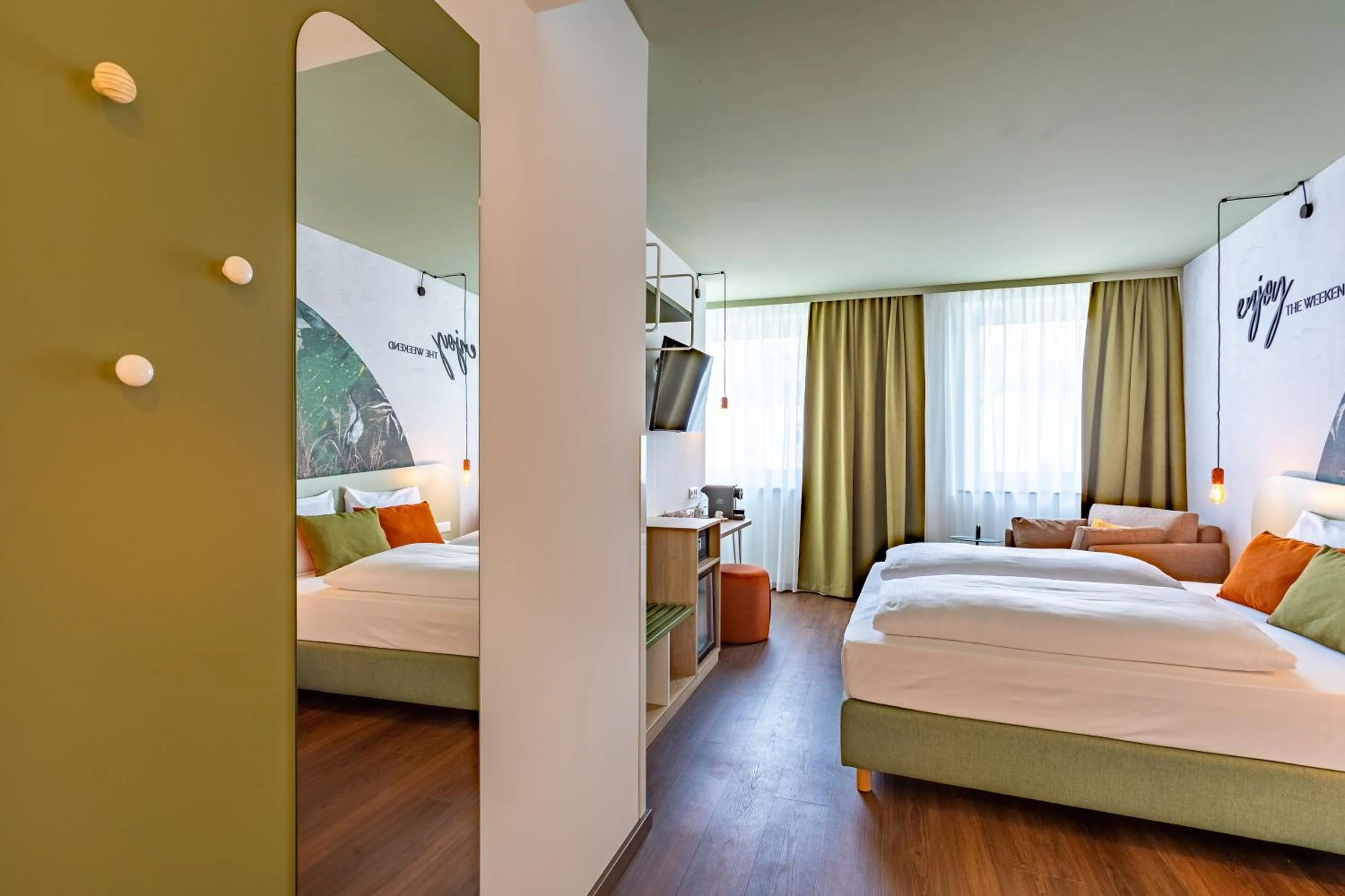 Photo of the whole room, Bed in The Weekend Hotel