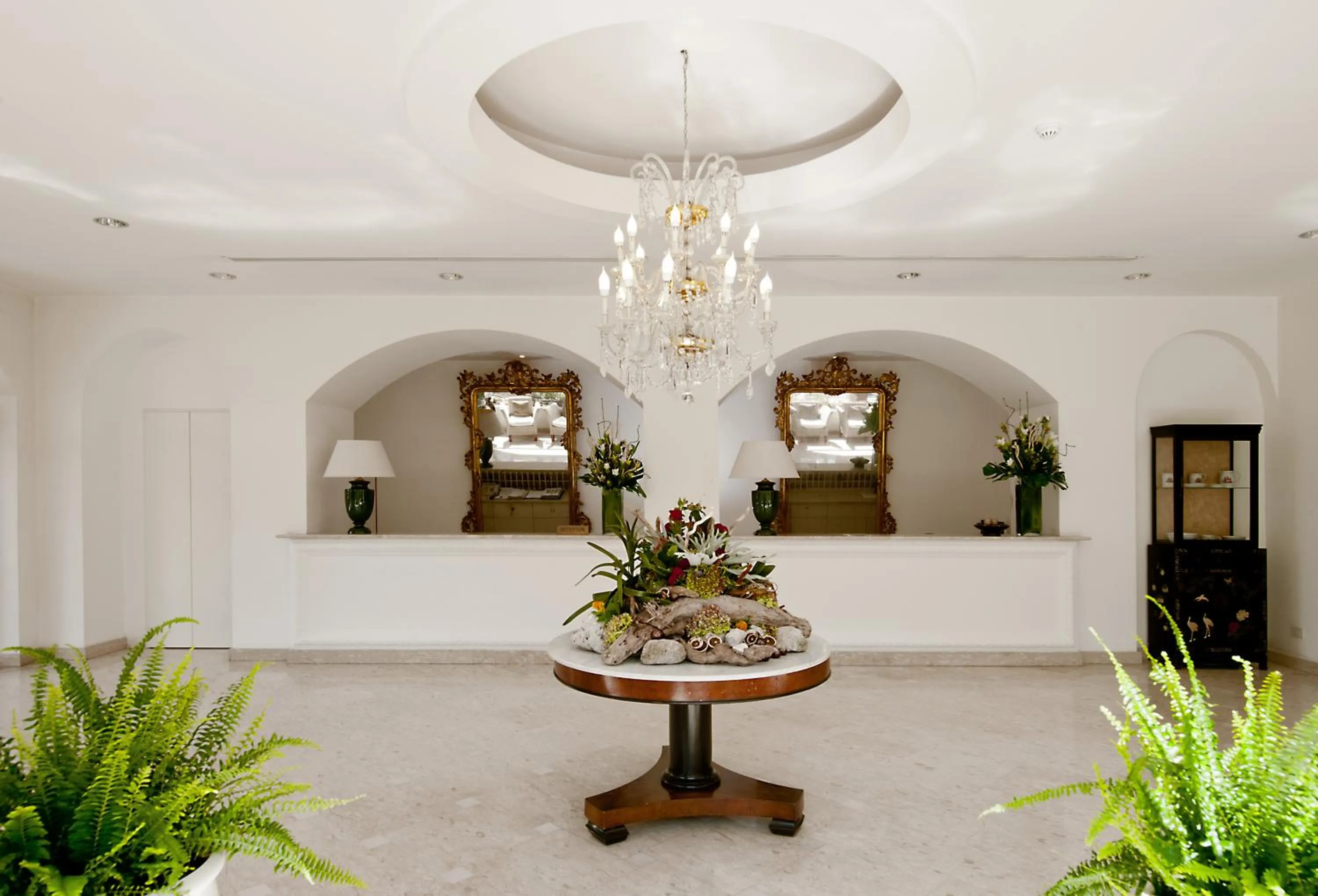 Lobby or reception in Hotel dei Congressi
