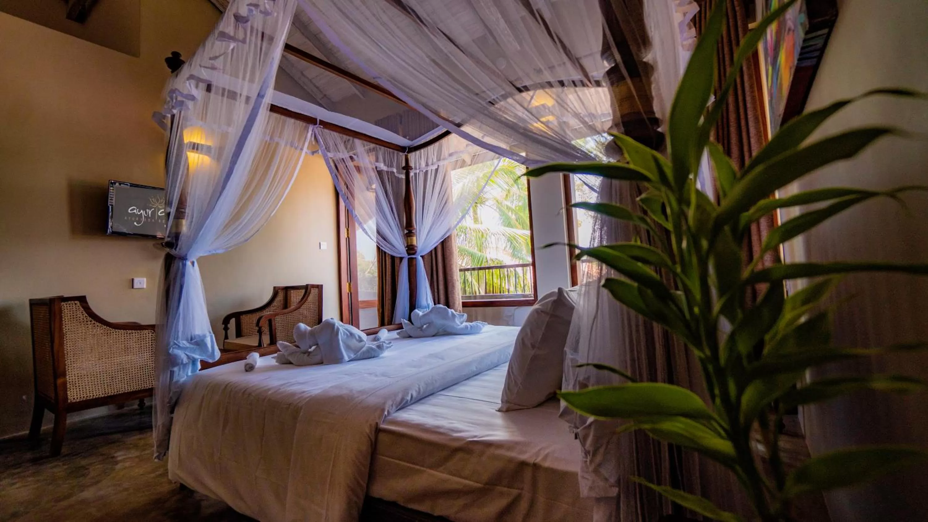 Bedroom, Bed in Ayur Ayur Resort & Ayurveda Retreat