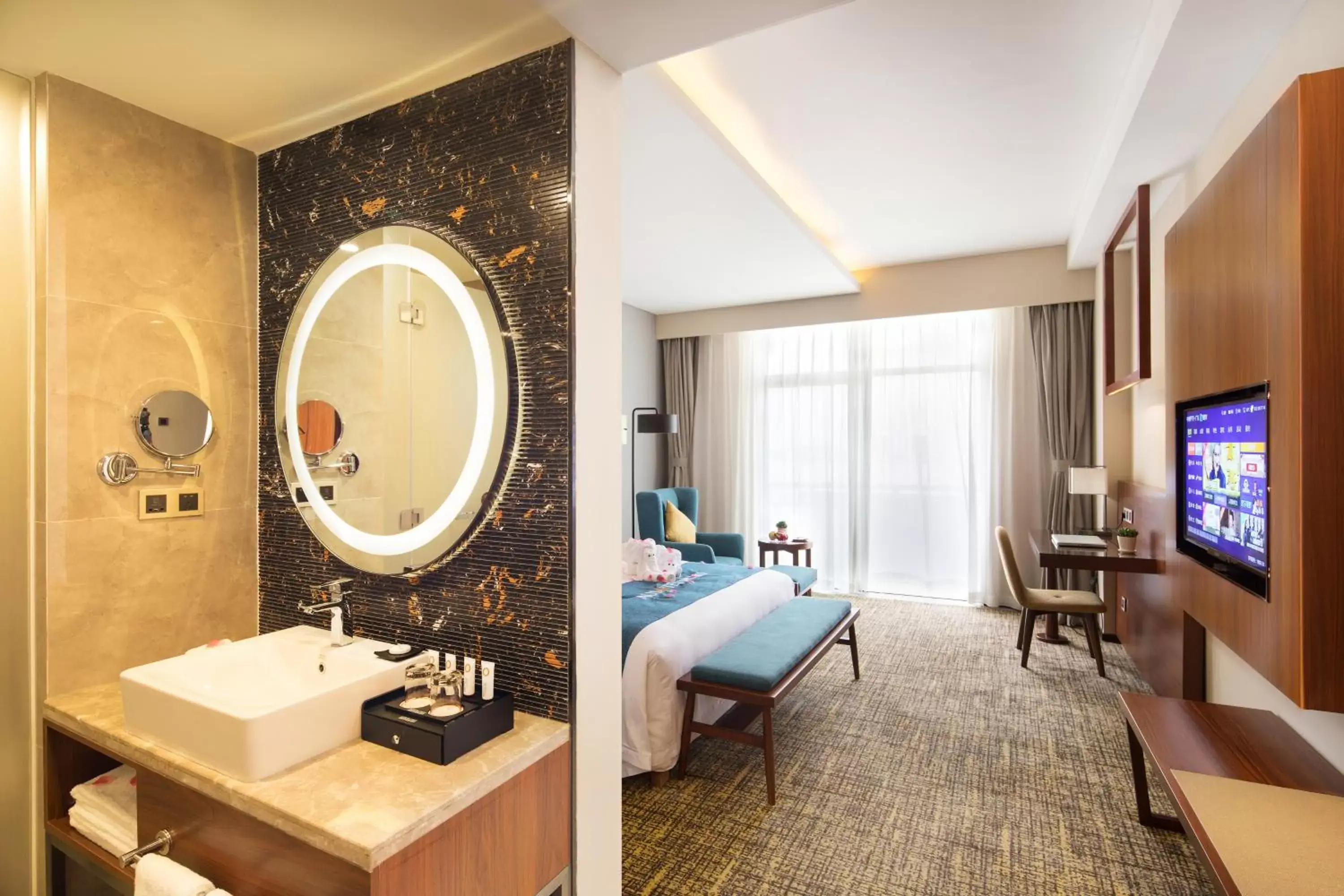 Photo of the whole room, Bed in Ausotel Smart Baiyun International Airport T2-Free 24-hour airport pick-up Photo of the whole room, Bed in Ausotel Smart Baiyun International Airport T2-Free 24-hour airport pick-up