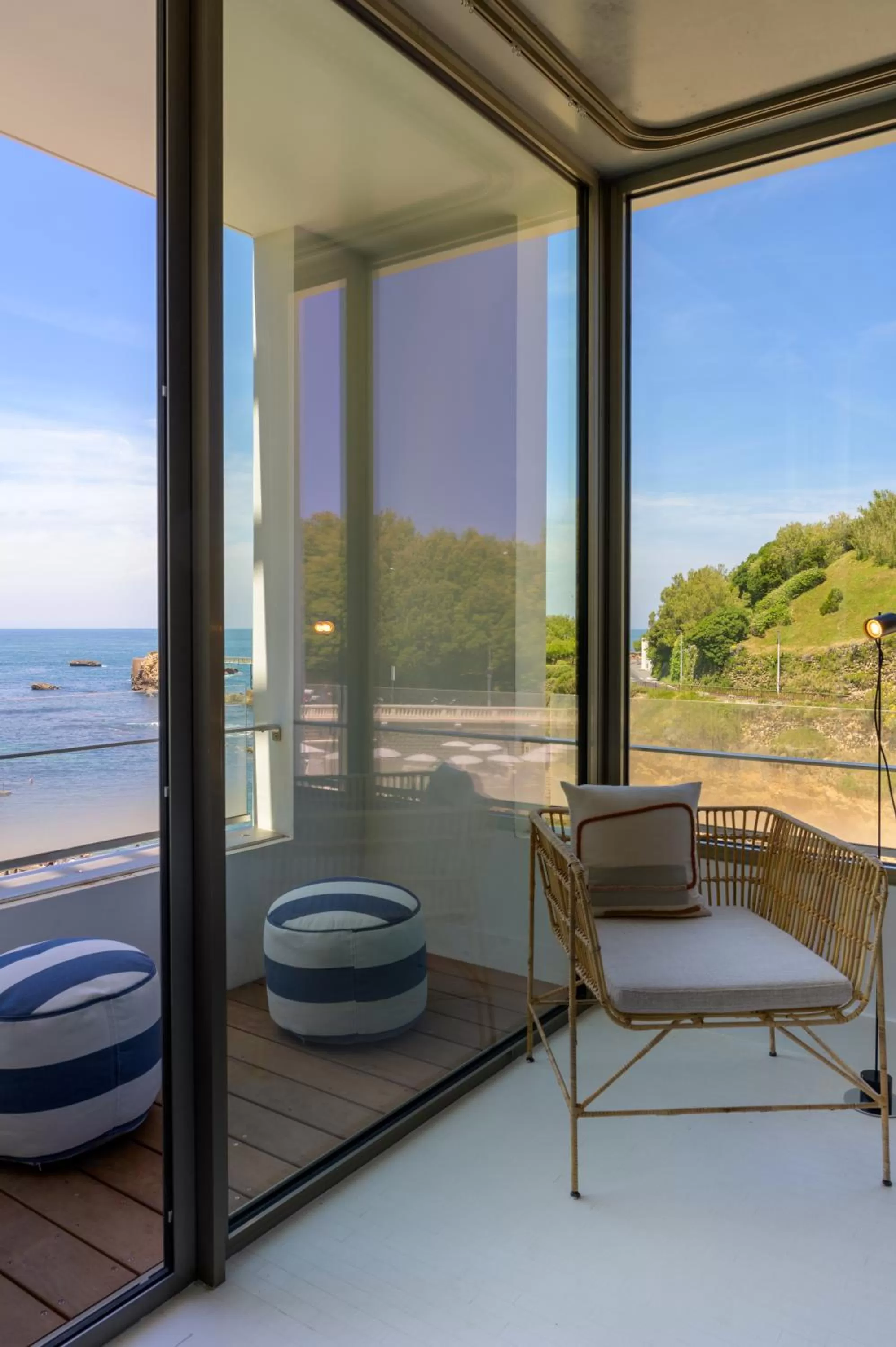 Balcony/Terrace in Hôtel de La Plage