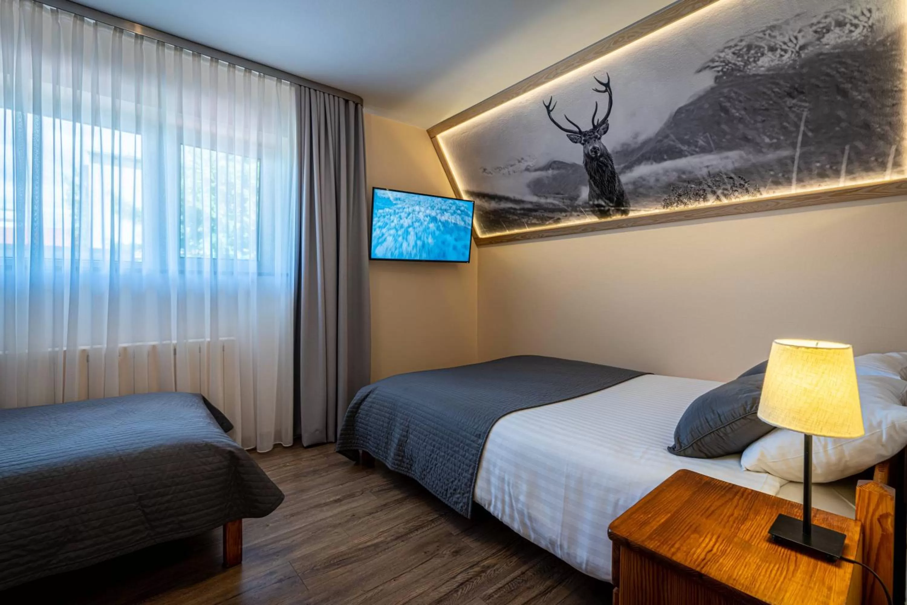 Bed in Liberta INN - Pokoje Gościnne