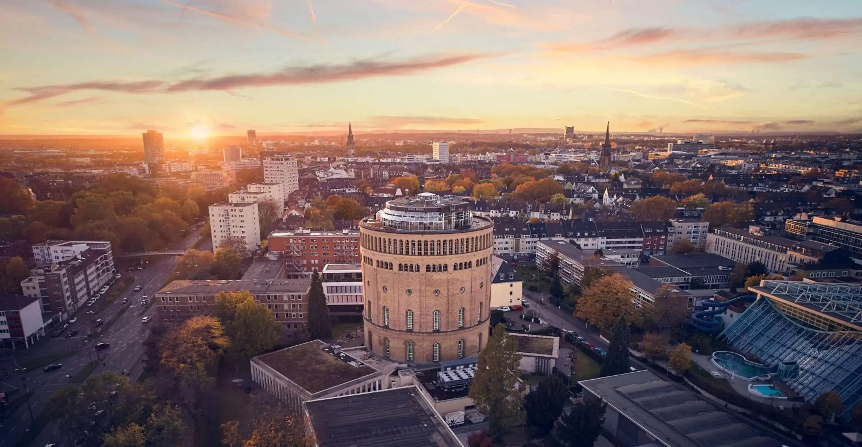Property building, Bird's-eye View in Wasserturm Hotel Cologne, Curio Collection by Hilton