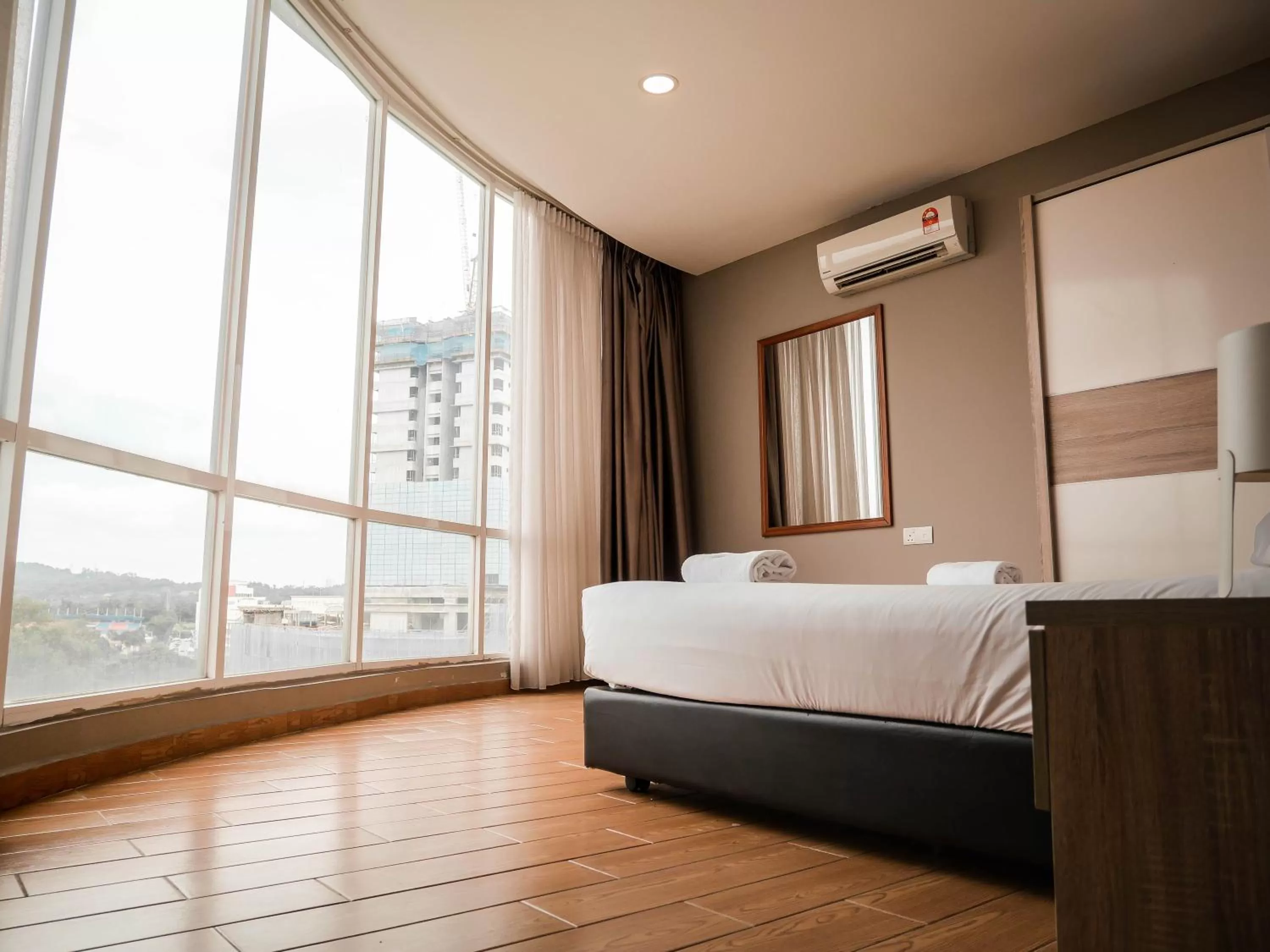 Bed in Bangi Perdana Hotel