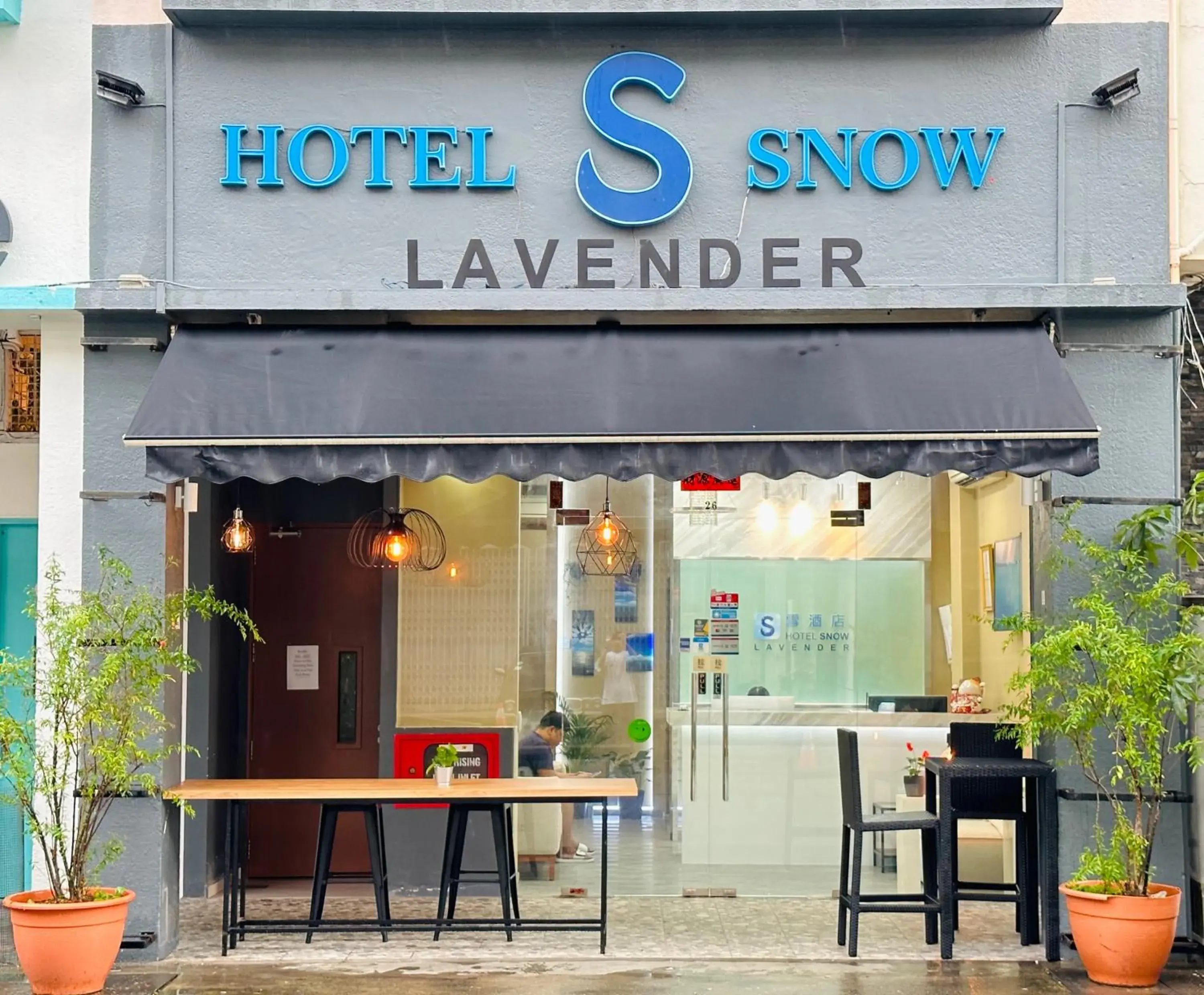 Property building in Snow Hotel Lavender