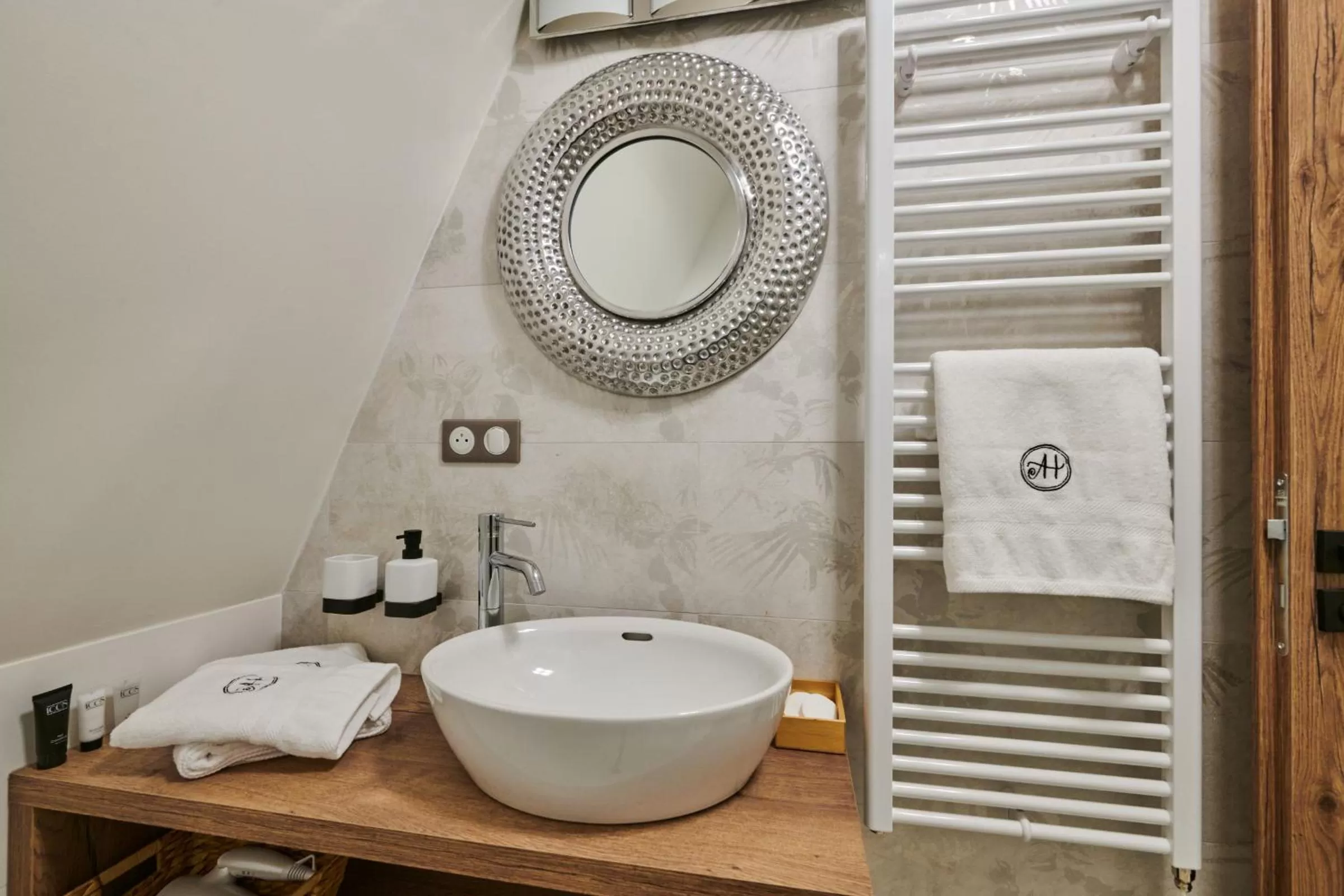 Bathroom in Hotel Alfréd a Hermína