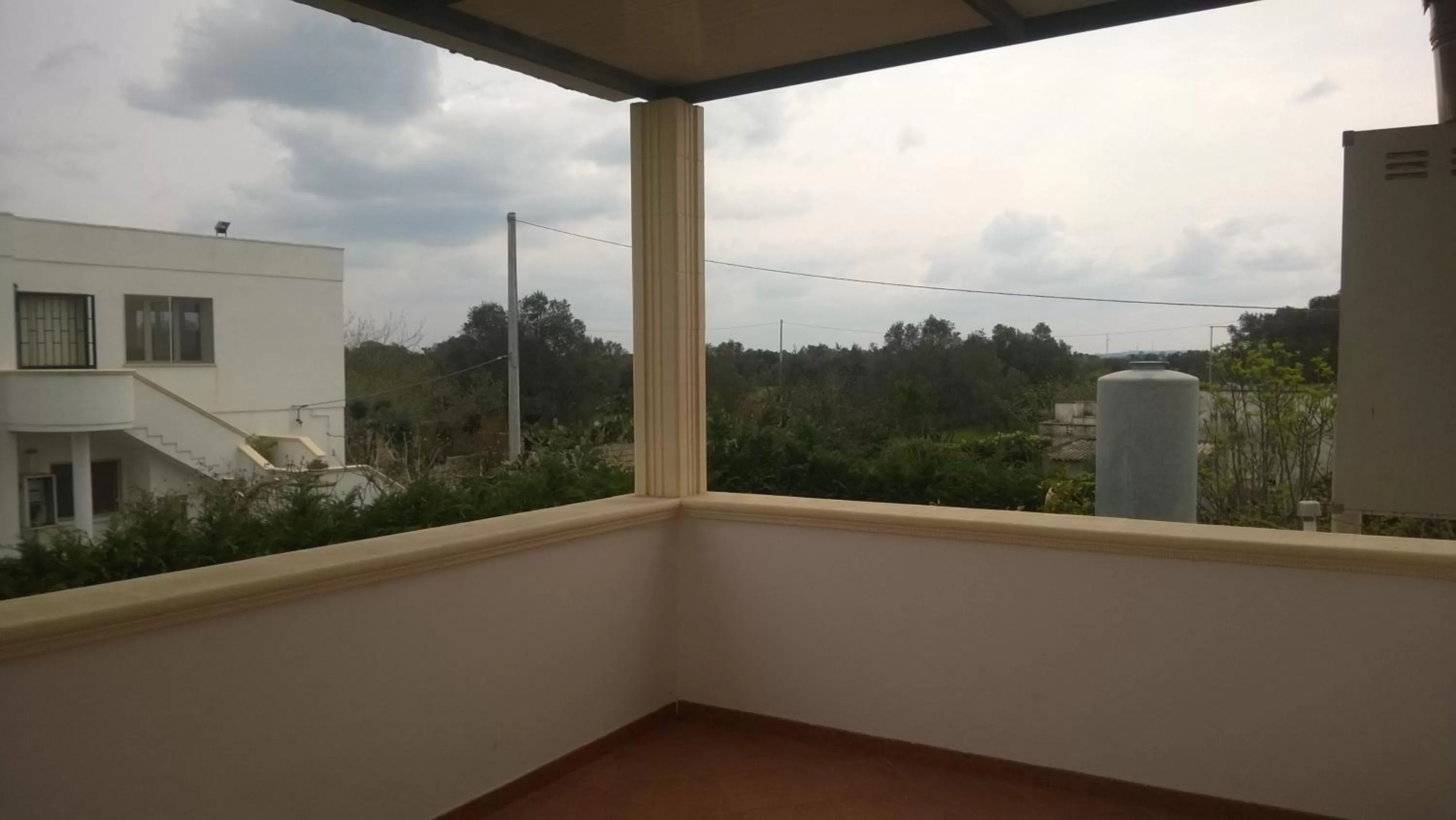 Garden view in B&B La Seta Rossa