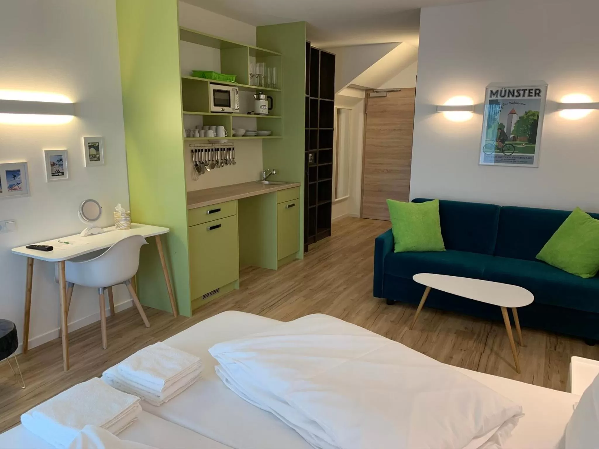 Photo of the whole room, Bed in Park-Lodge Am Rohrbusch