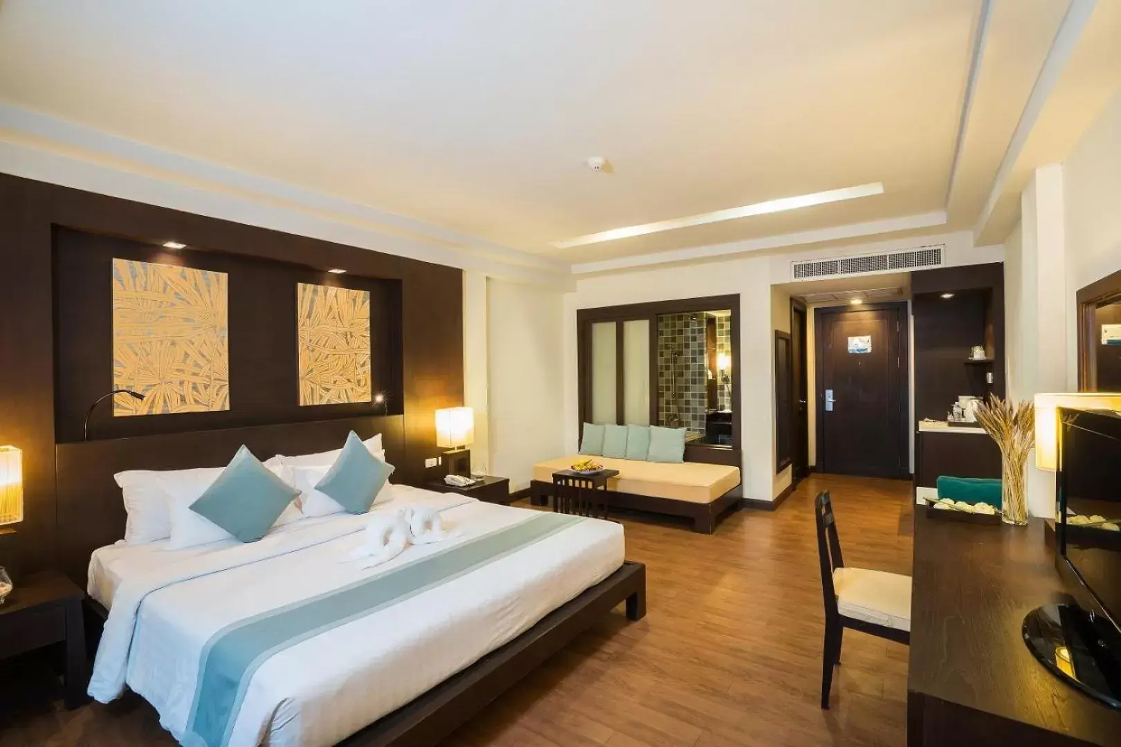 Bed in KC Grande Resort & Spa - SHA Extra Plus