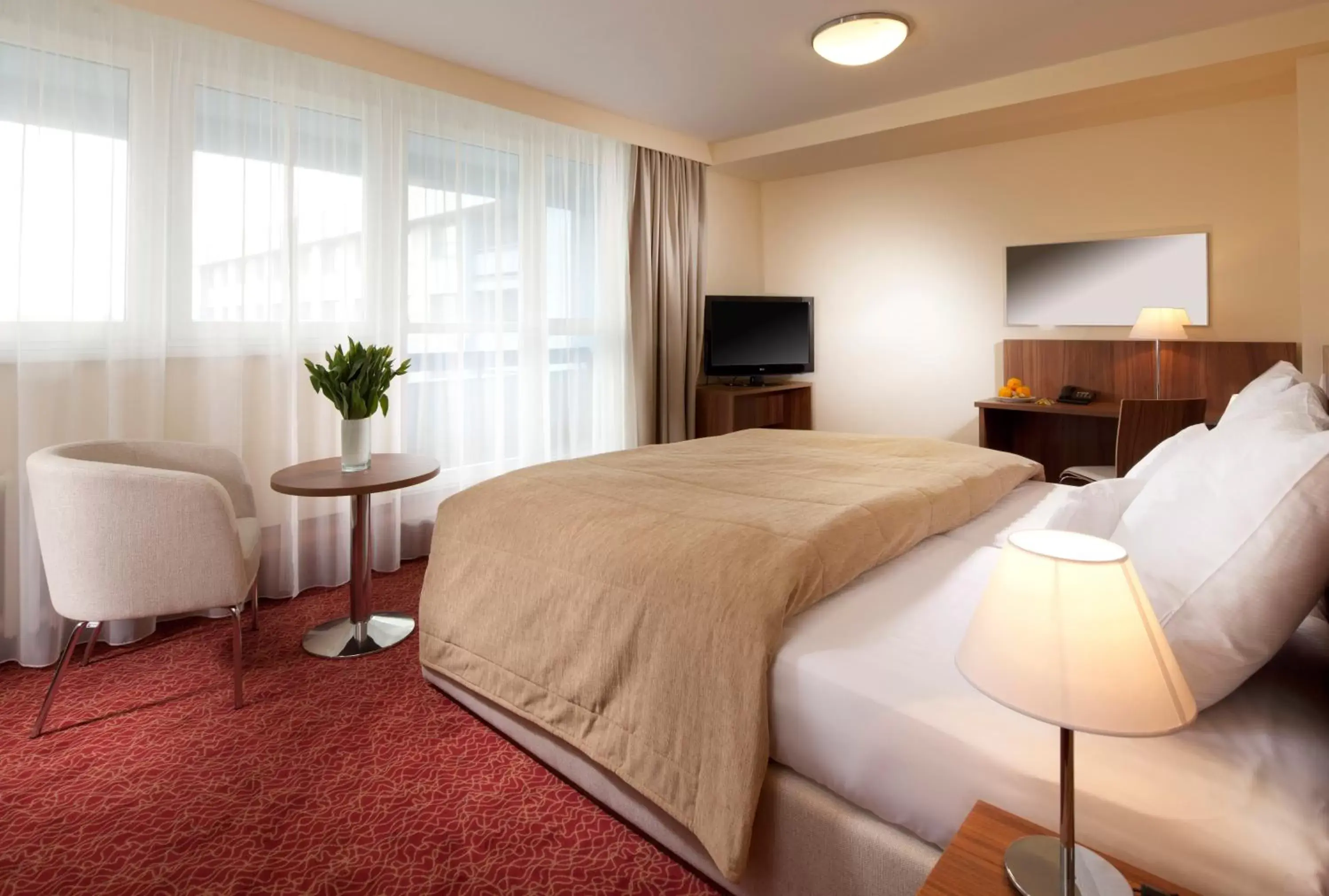 Bed in Clarion Congress Hotel Ostrava