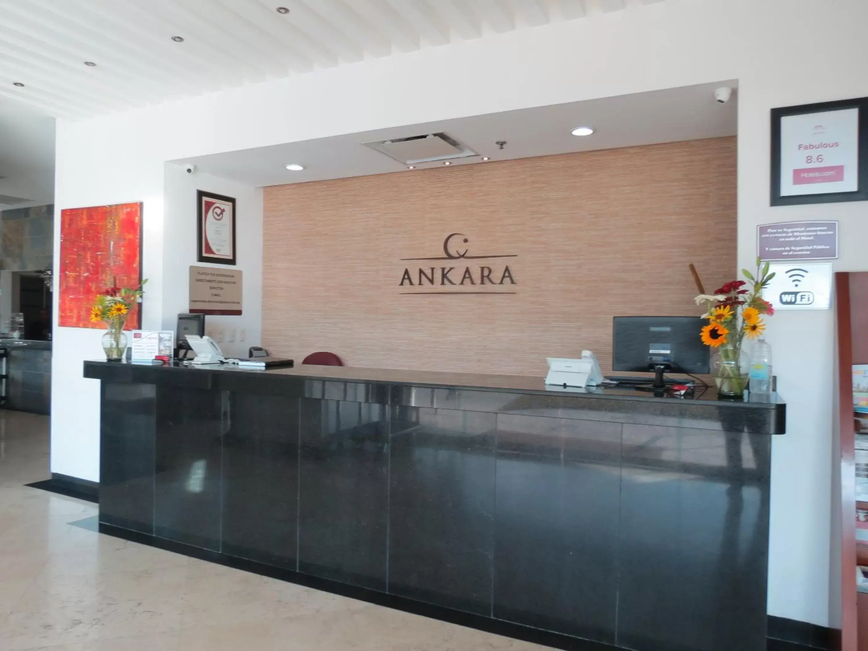 Lobby or reception, Lobby/Reception in Hotel Ankara "Las Lomas"