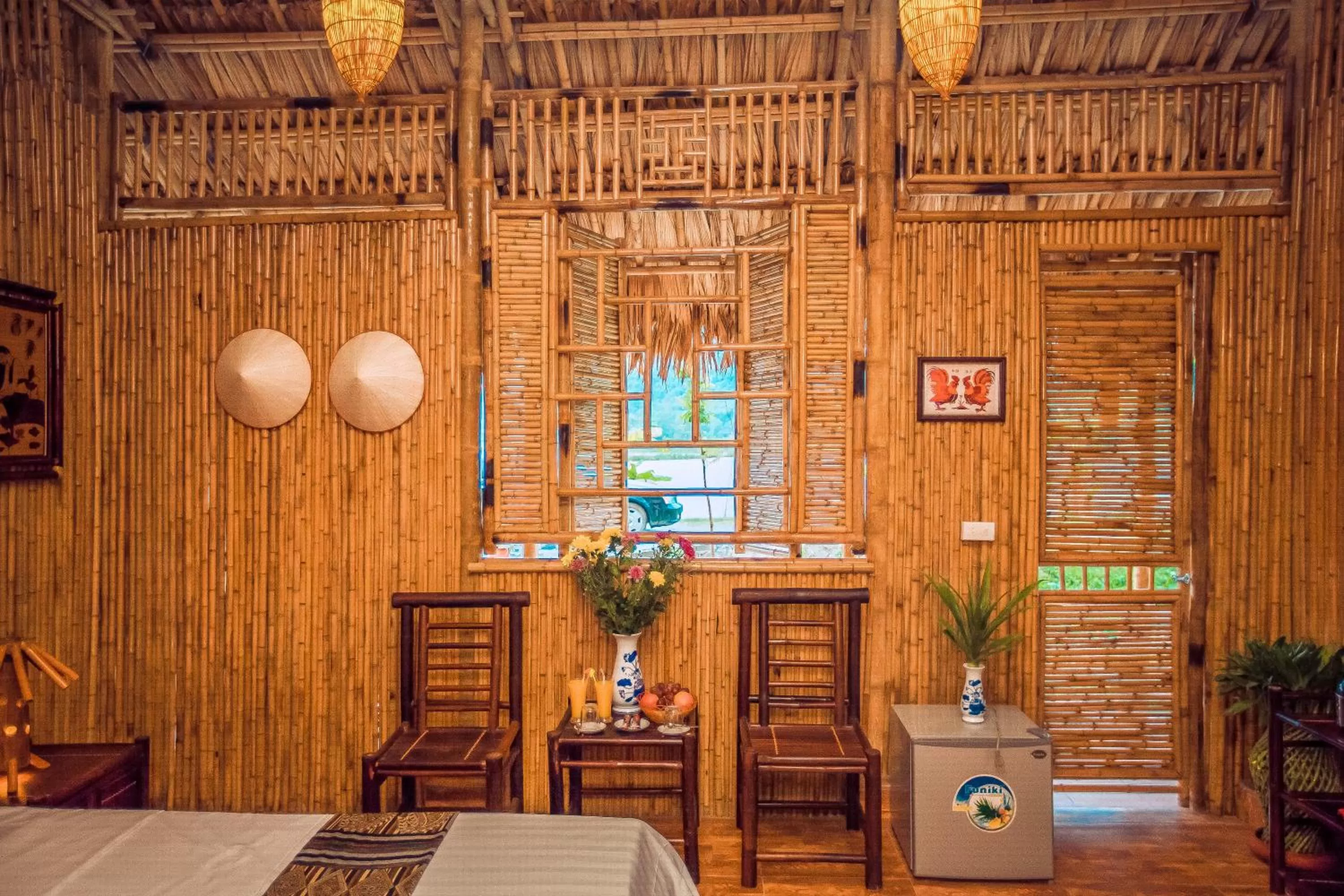 Decorative detail in Tam Coc Rice Fields Resort