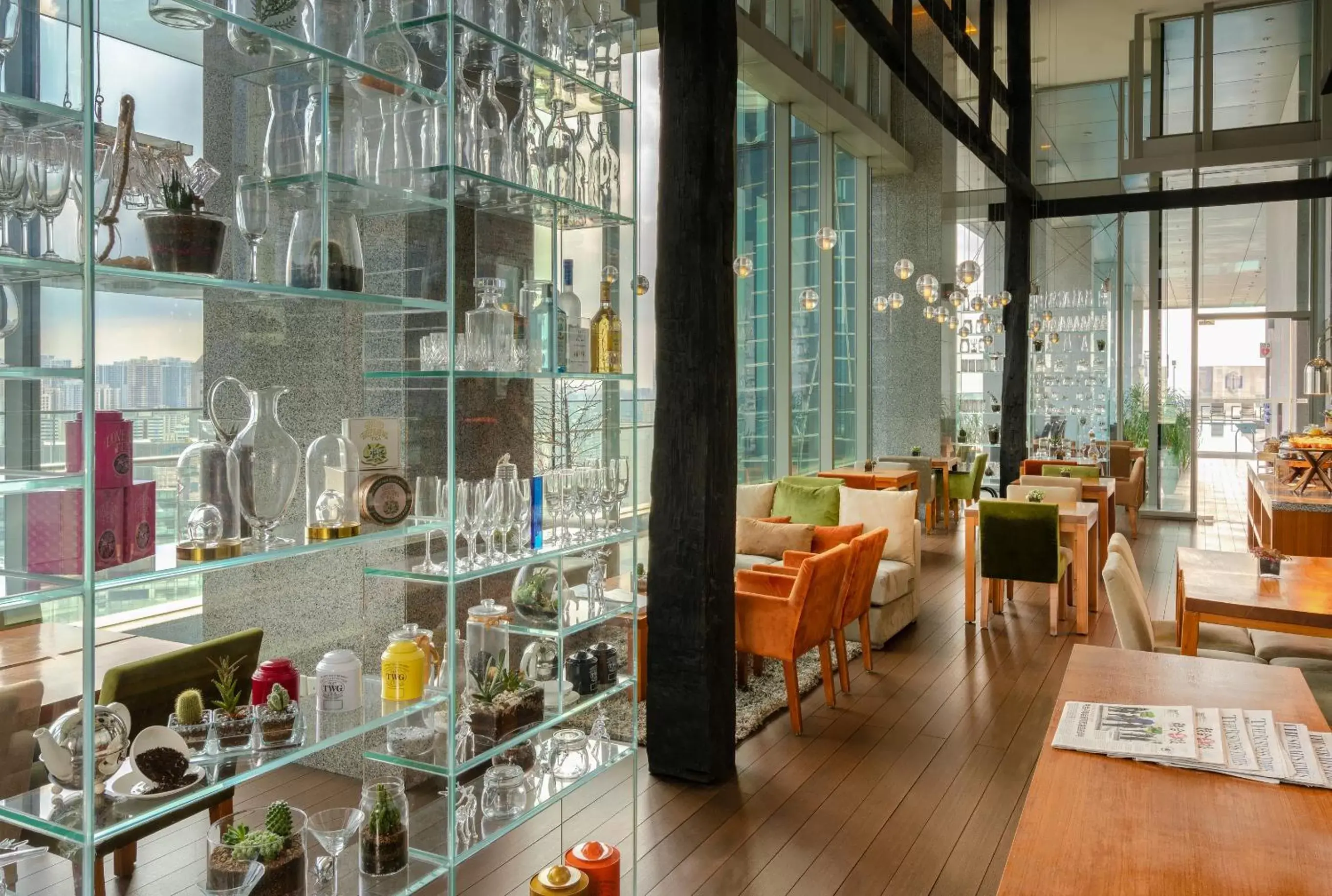 Lounge or bar in Oasia Hotel Novena, Singapore by Far East Hospitality