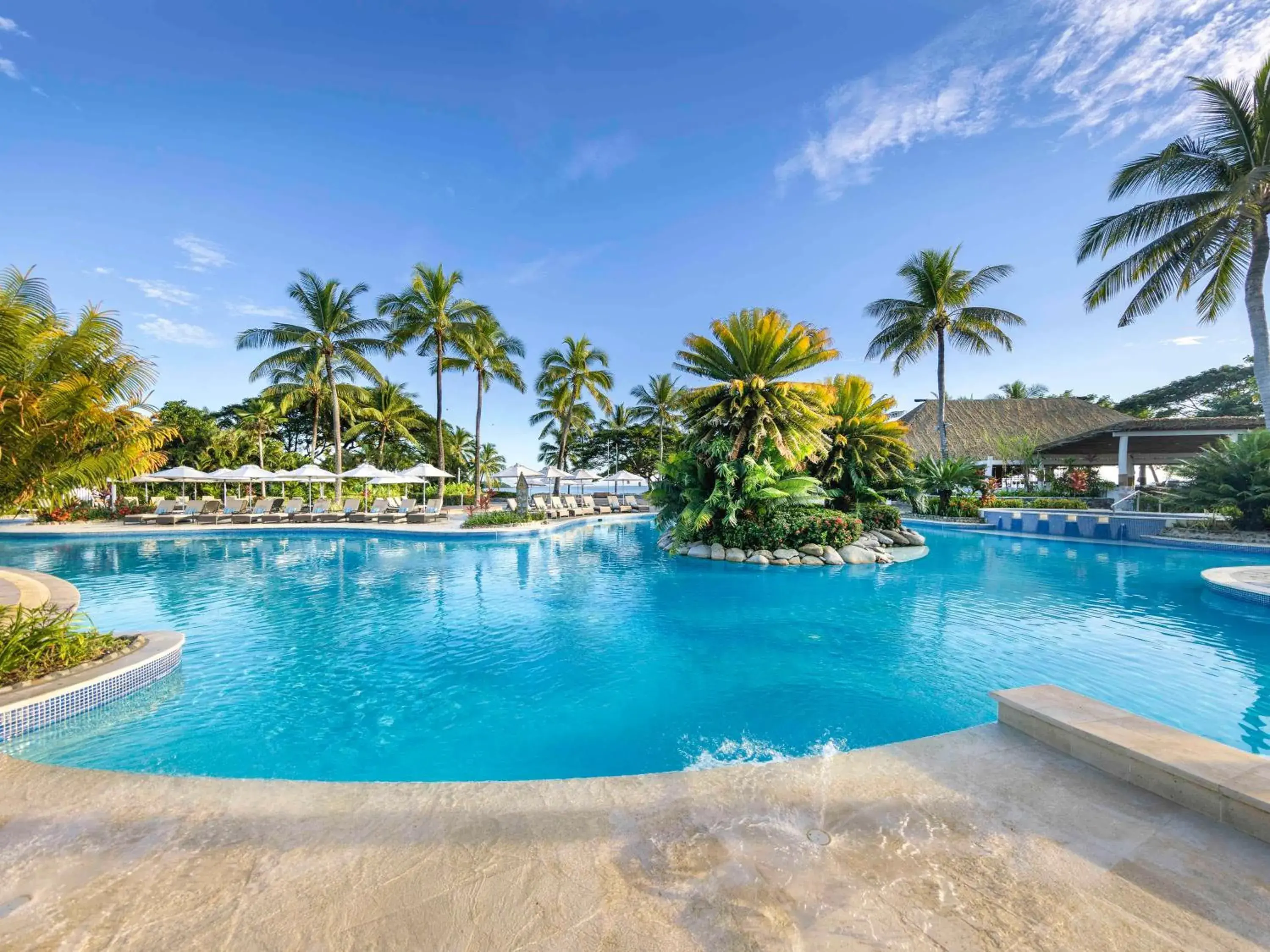 Pool view, Swimming Pool in Sofitel Fiji Resort & Spa
