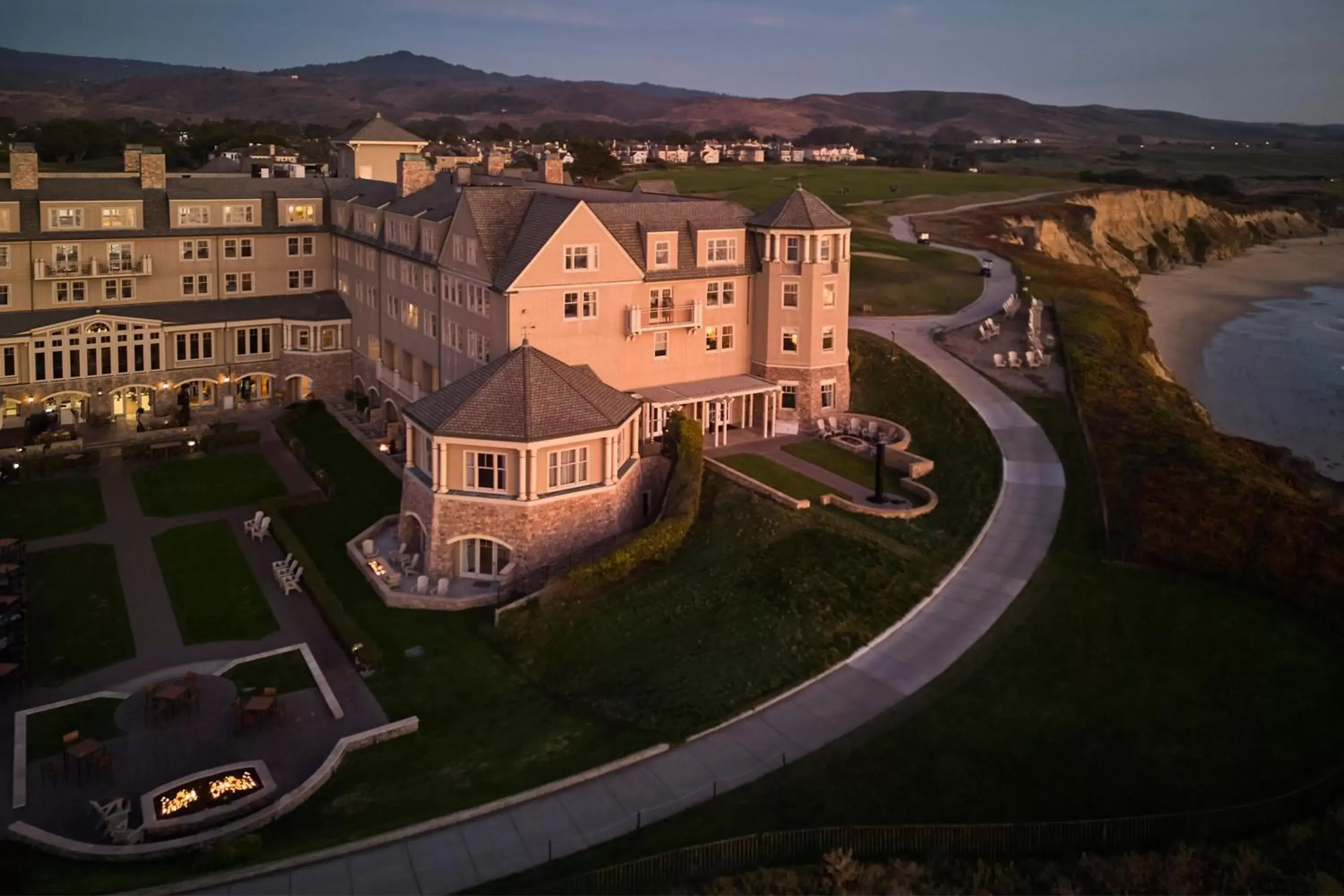 Property building, Bird's-eye View in The Ritz-Carlton, Half Moon Bay