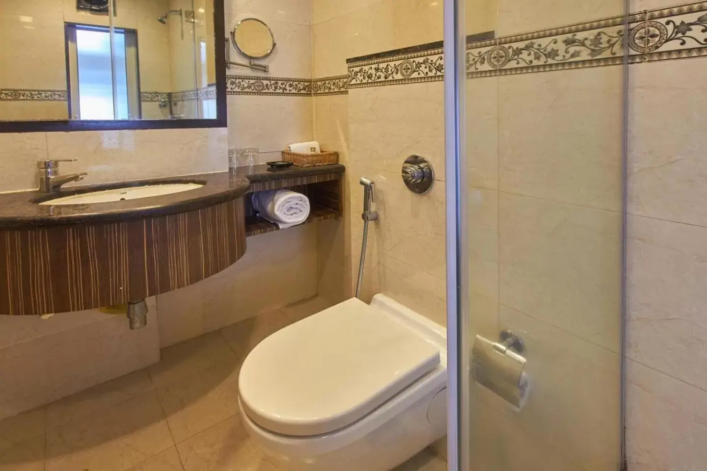 Bathroom in Residency Sarovar Portico