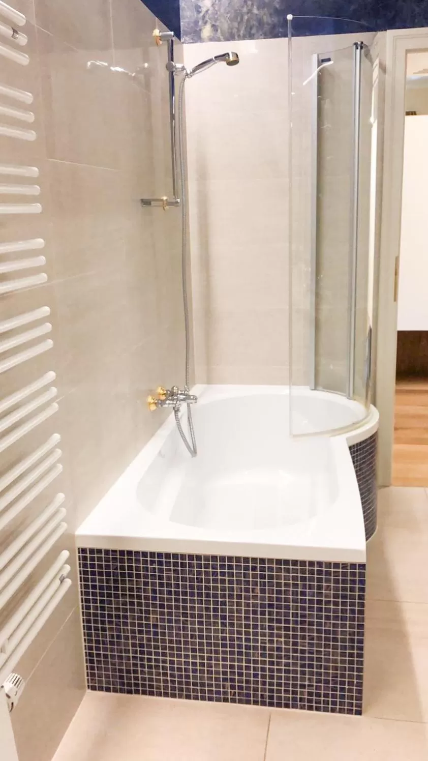 Shower in Die Schmiede