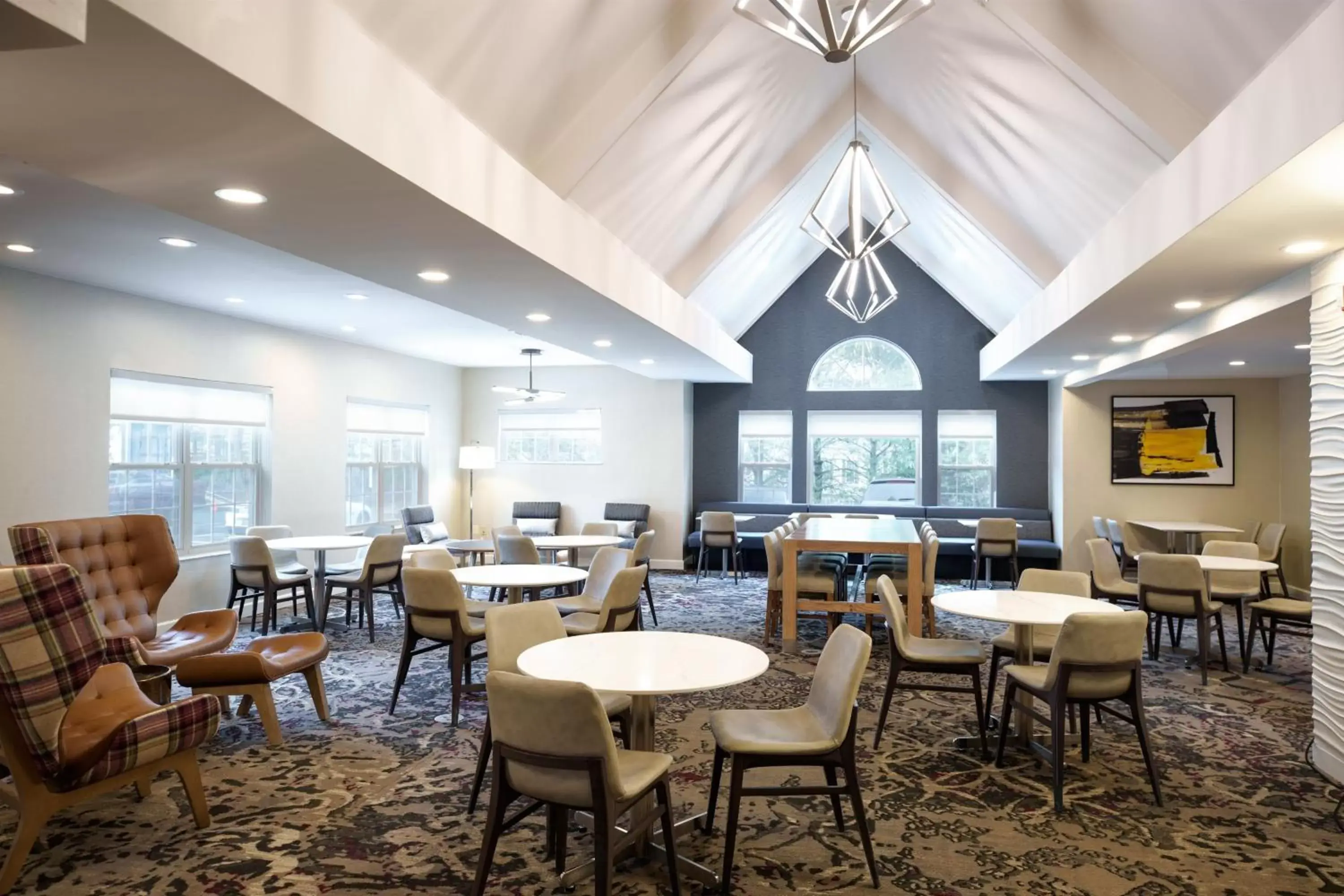 Lobby or reception, Restaurant/Places to Eat in Residence Inn Columbia MD