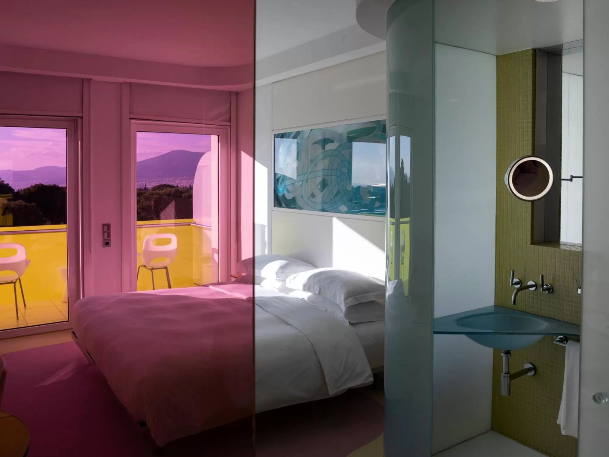 Bedroom, Bed in Semiramis