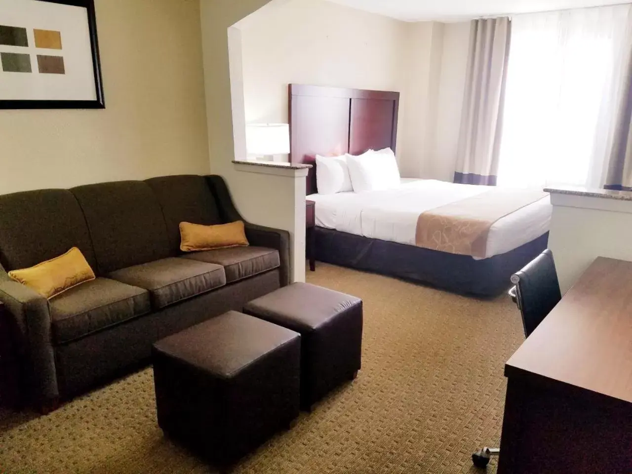 Photo of the whole room in Comfort Suites Las Colinas Center