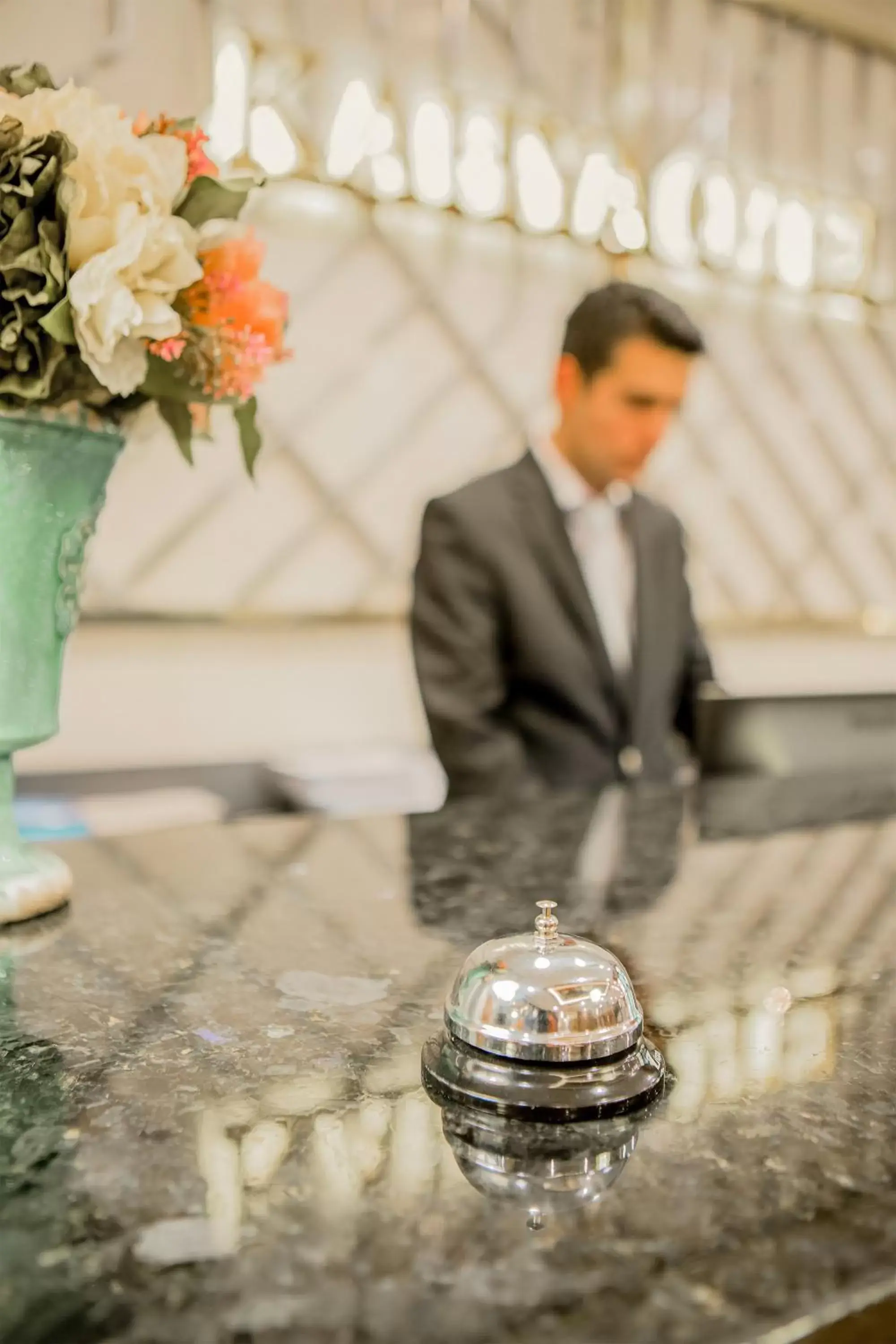 Lobby or reception in Kahya Hotel Ankara