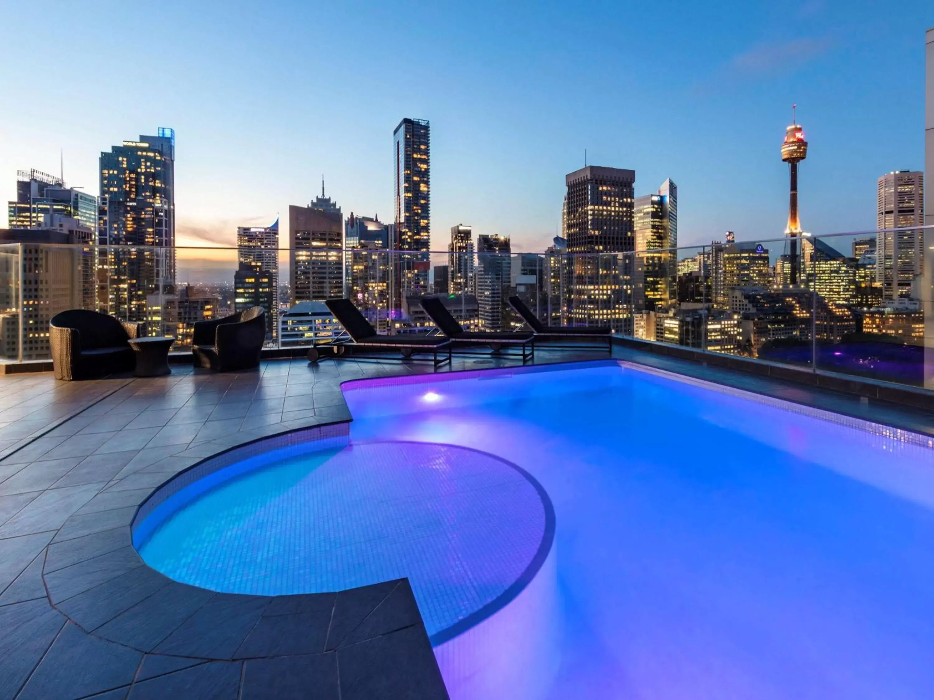 Pool view, Swimming Pool in Pullman Sydney Hyde Park