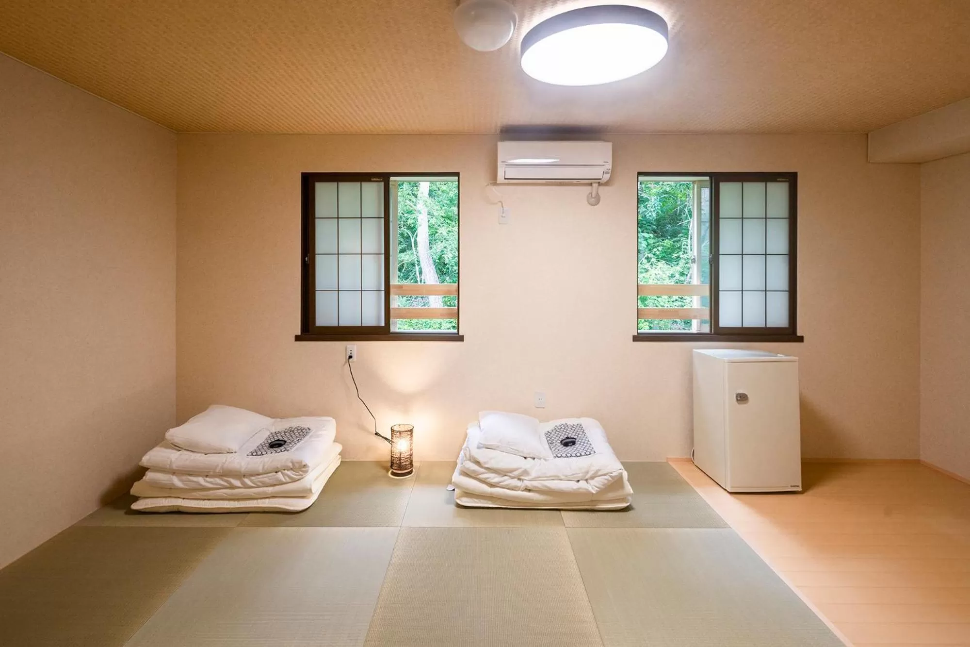 Photo of the whole room, Bed in Bself Fuji Onsen Villa