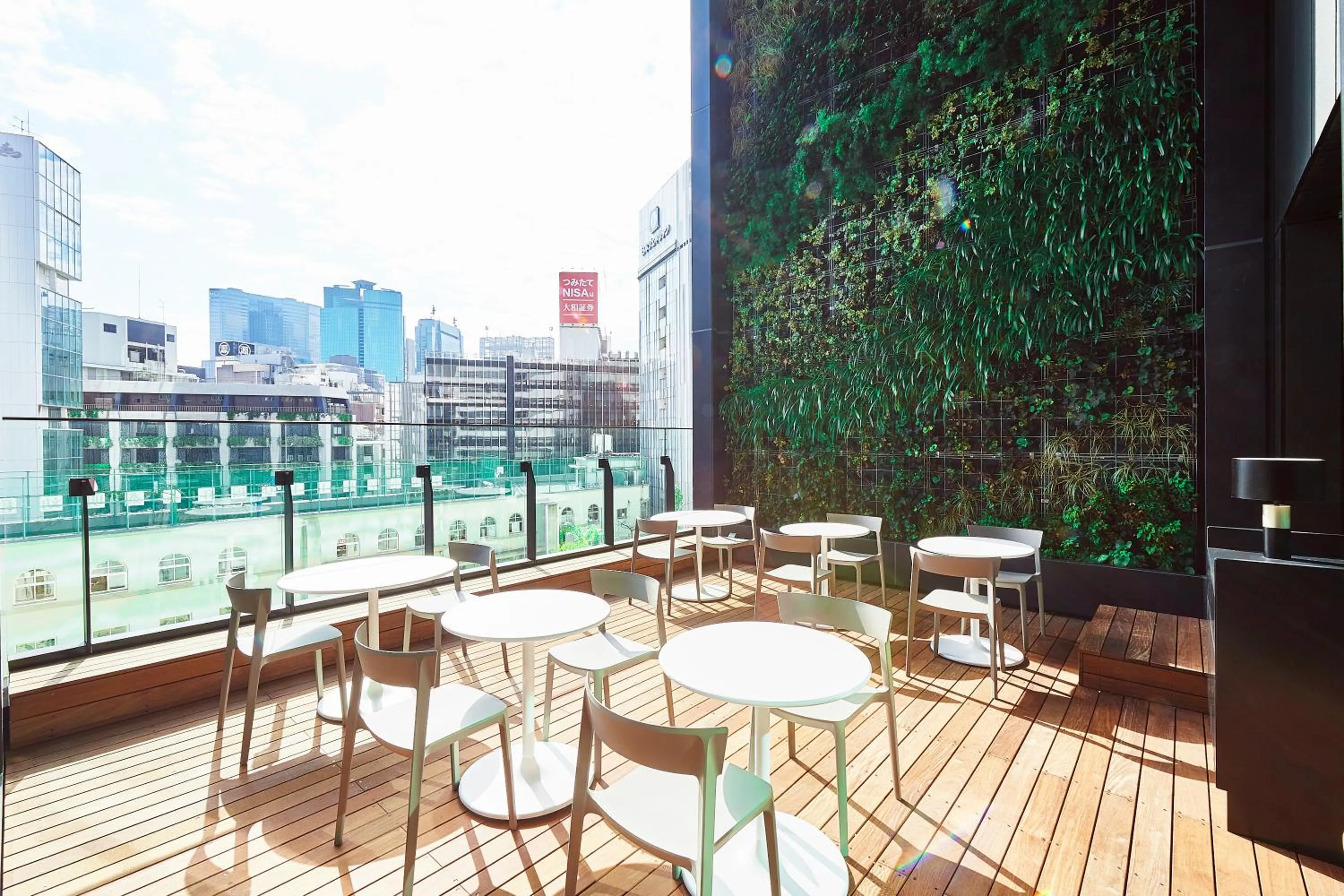 Balcony/Terrace in The Gate Hotel Tokyo by Hulic
