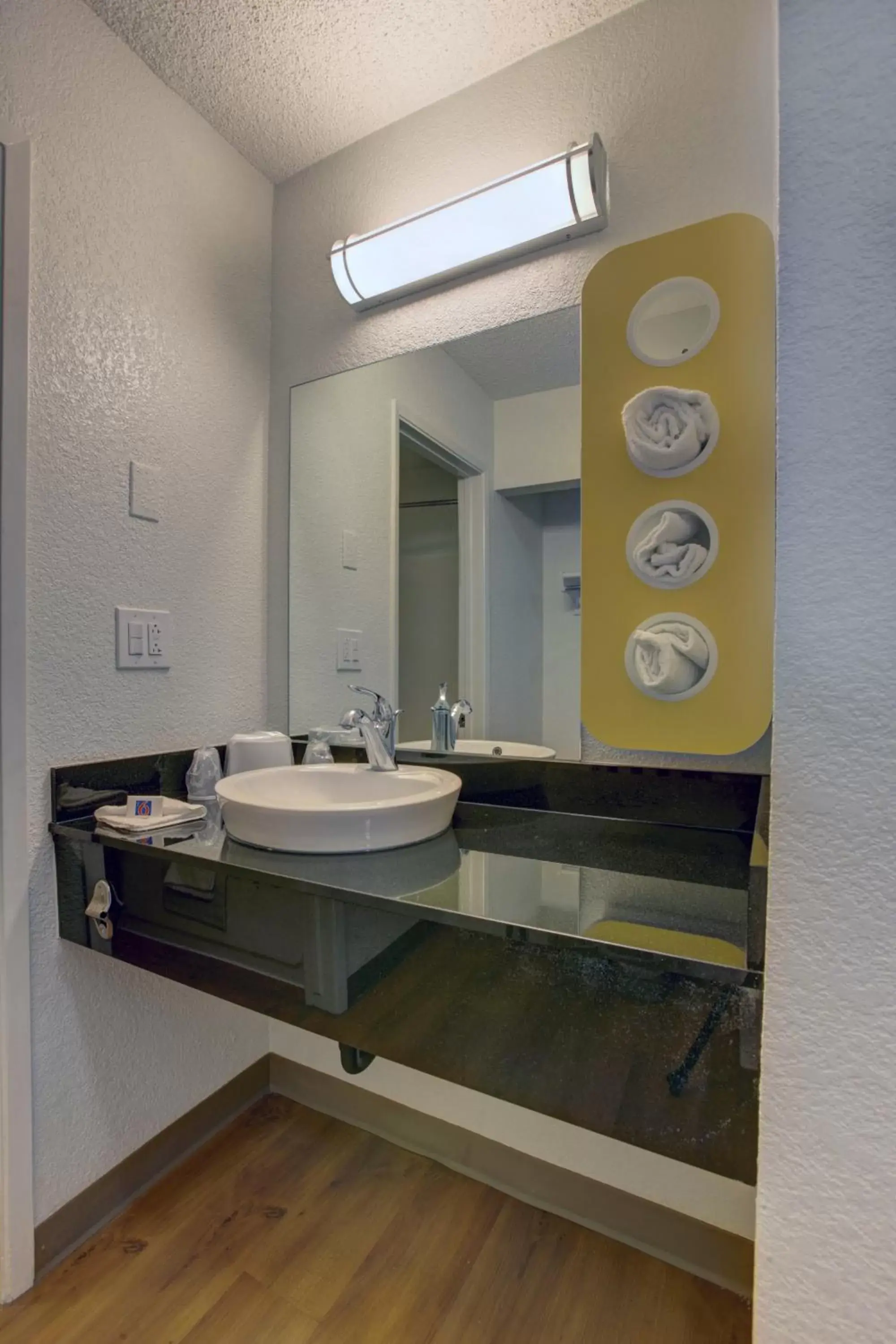 Bathroom in Motel 6-Santa Ana, CA - Irvine - Orange County Airport