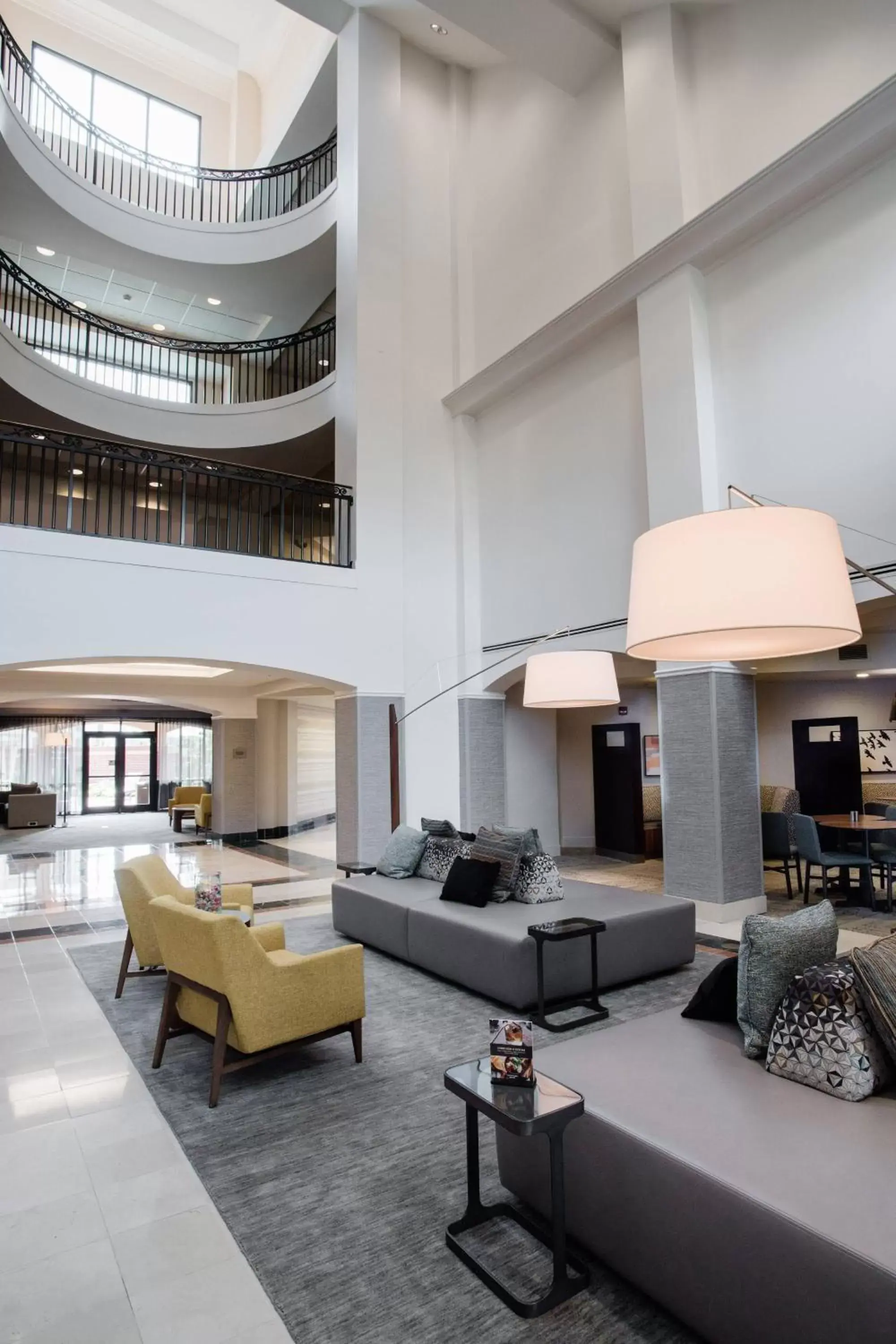 Lobby or reception, Seating Area in Courtyard by Marriott Hickory