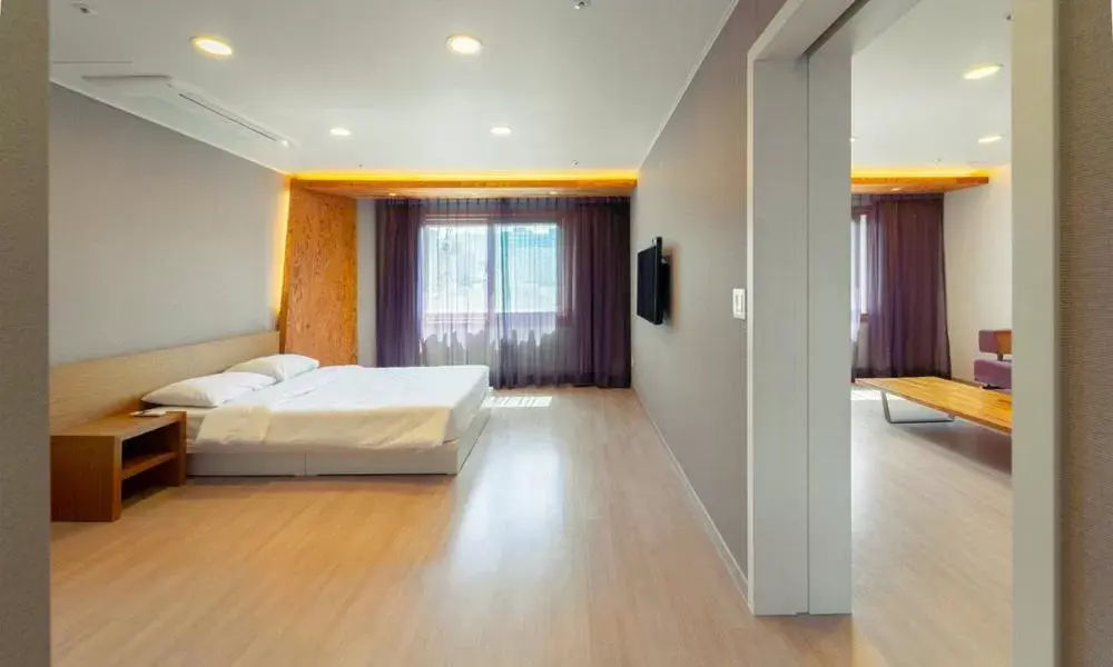 Bed in Pampas Resort