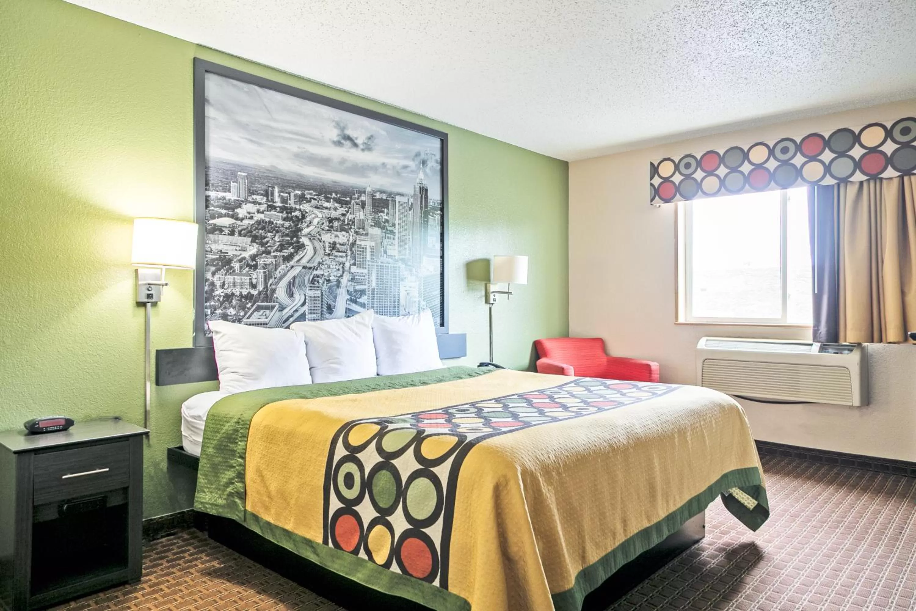 Bed in Super 8 by Wyndham Augusta Ft Eisenhower Area