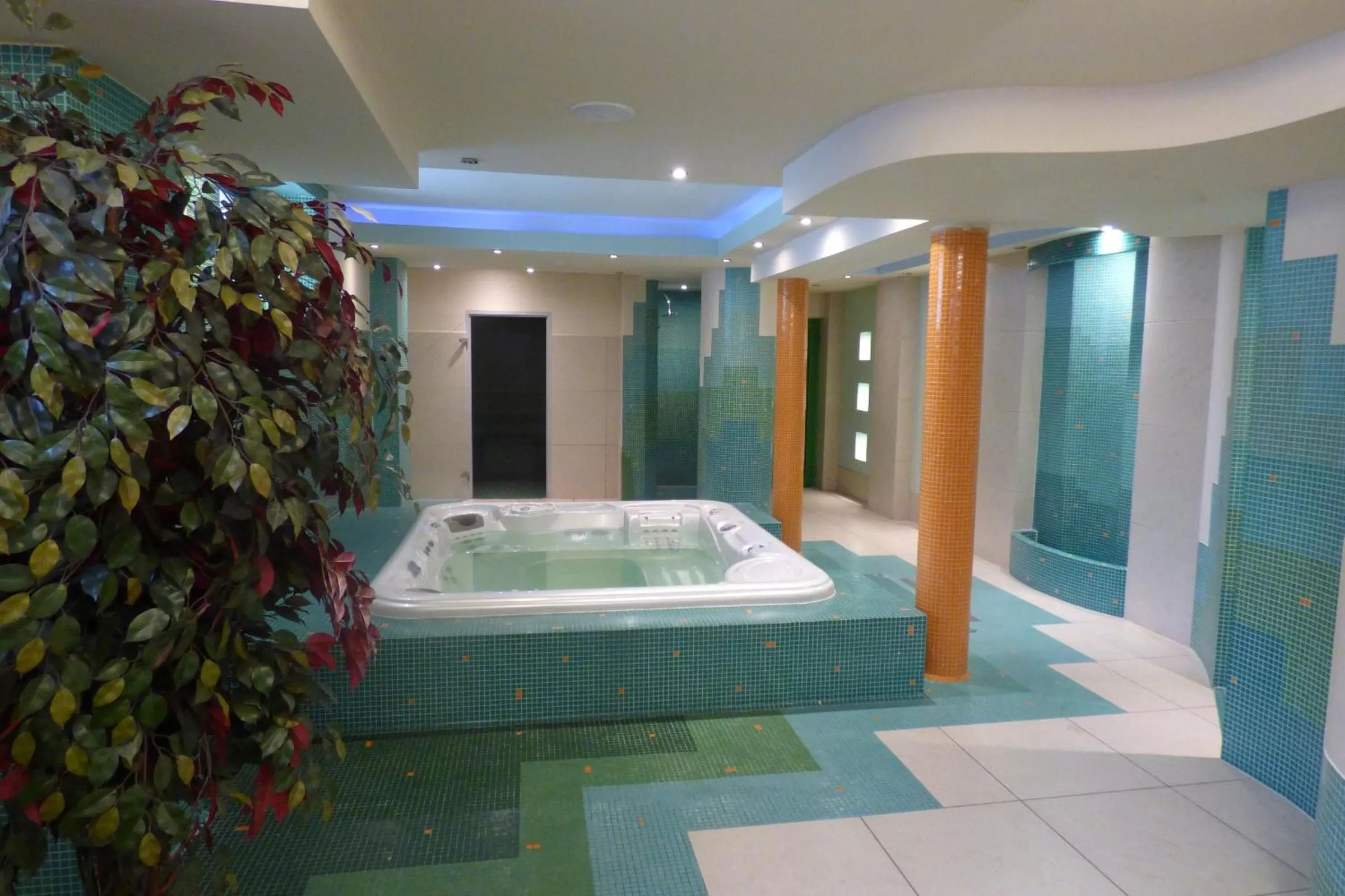 Hot Tub in Ośrodek Natura Zdrój Wellness & SPA