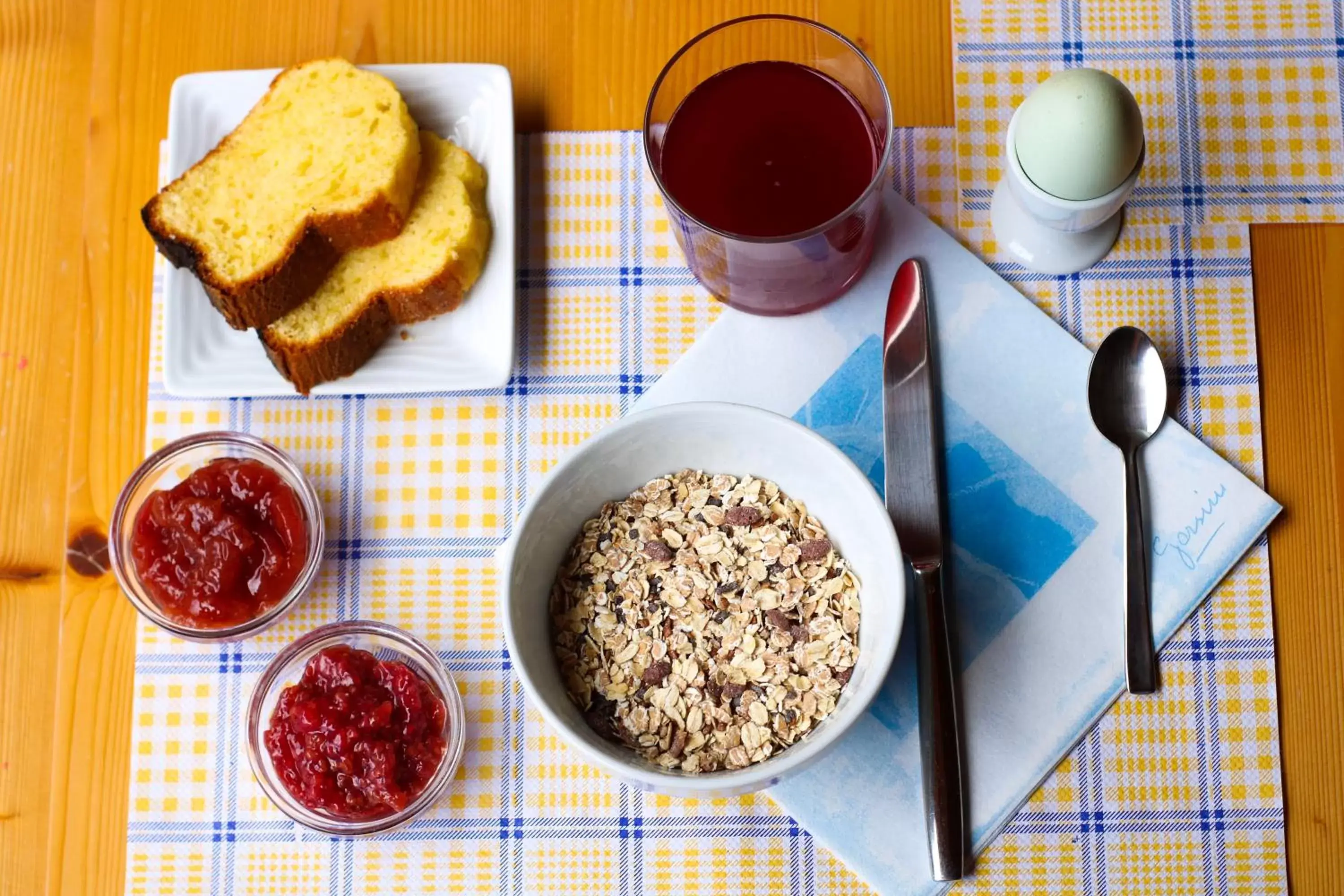 Food close-up, Breakfast in Agritur Girardelli