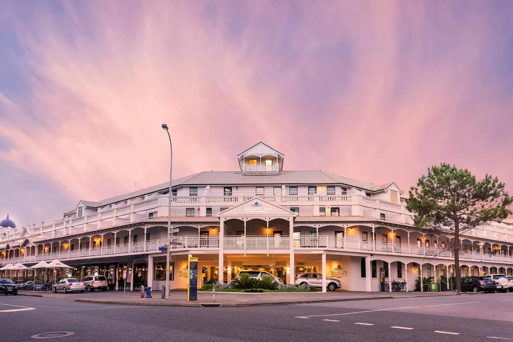 Facade/entrance, Property Building in Esplanade Hotel Fremantle - by Rydges