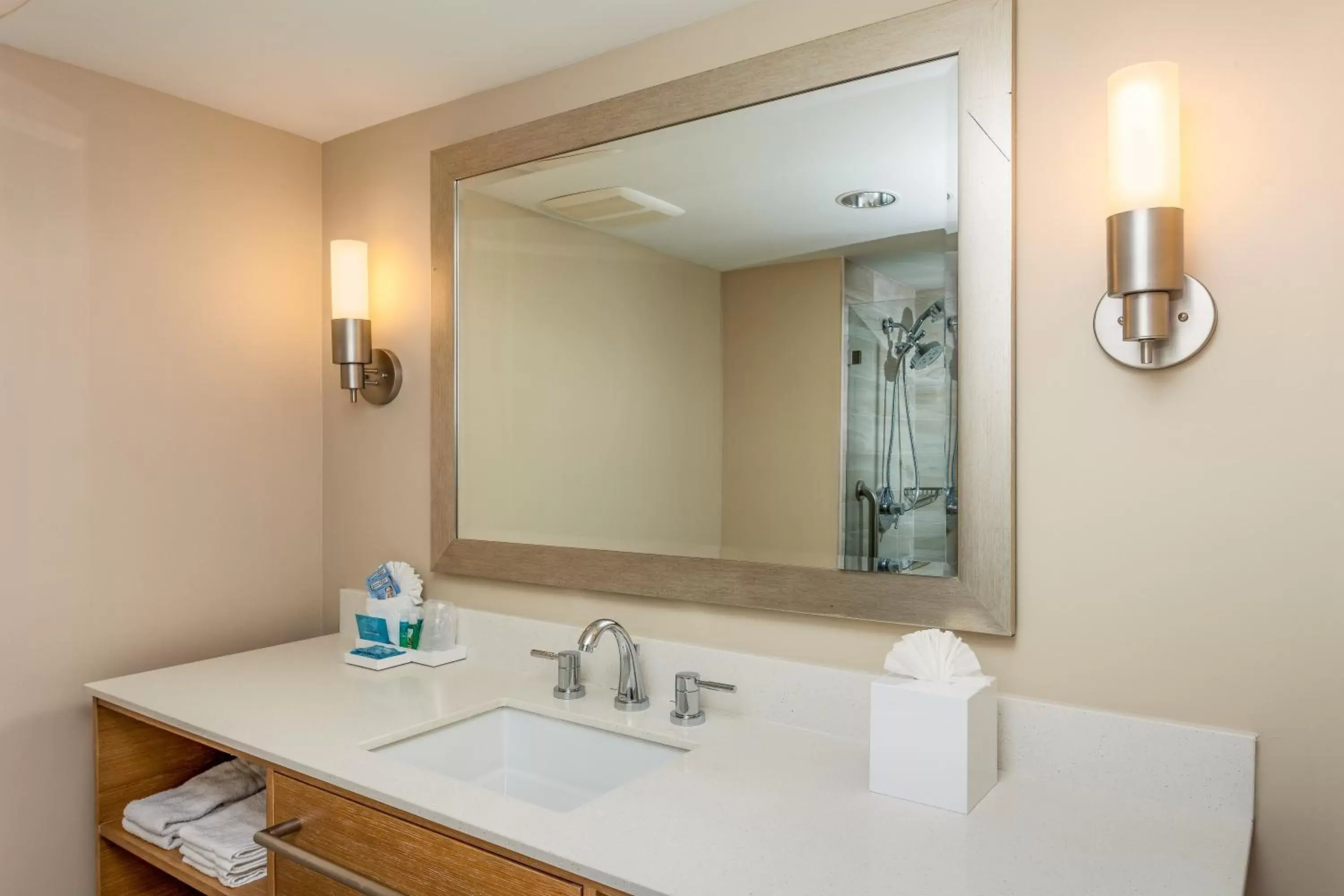 Bathroom in Holiday Inn Express and Suites La Jolla - Windansea Beach, and IHG Hotel