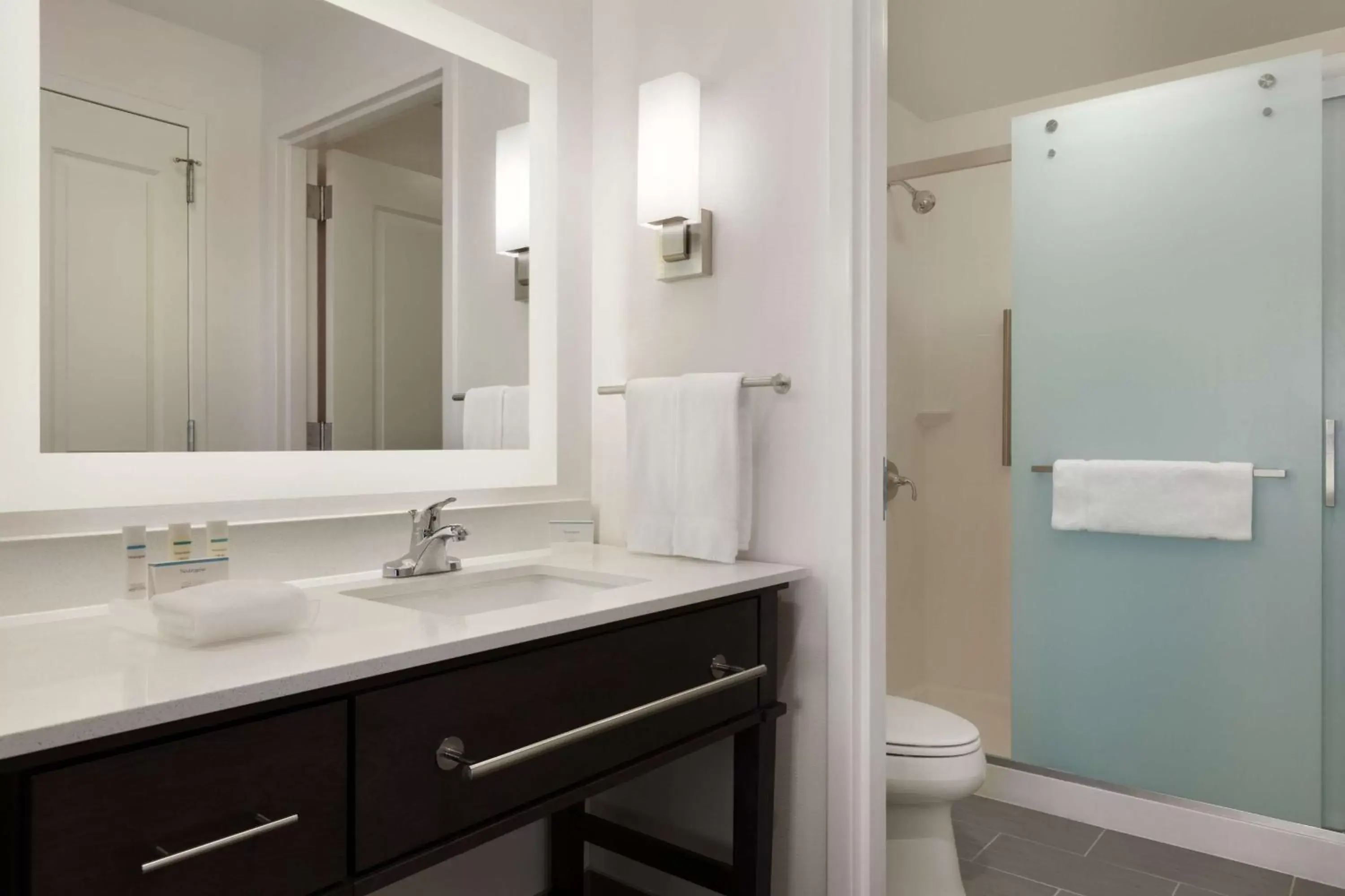 Bathroom in Homewood Suites By Hilton Charlotte Southpark