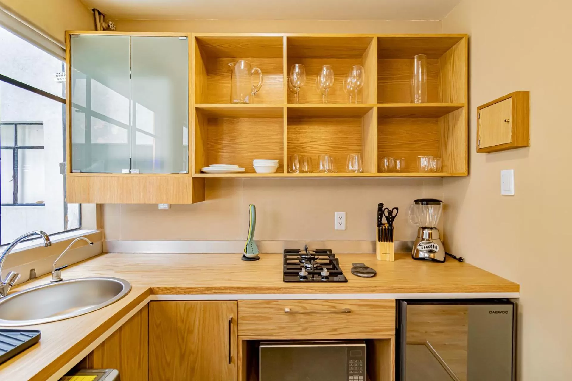 Kitchen or kitchenette in Mi Zona Lodging WTC